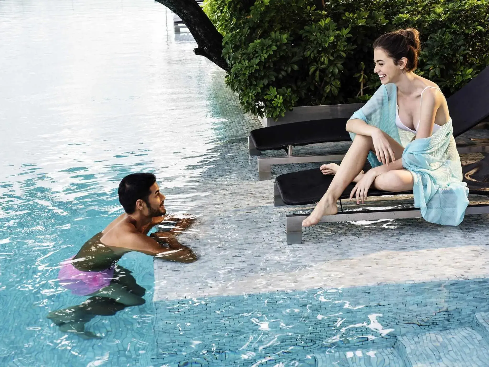 Pool view in SO/ Bangkok Pool view in SO/ Bangkok