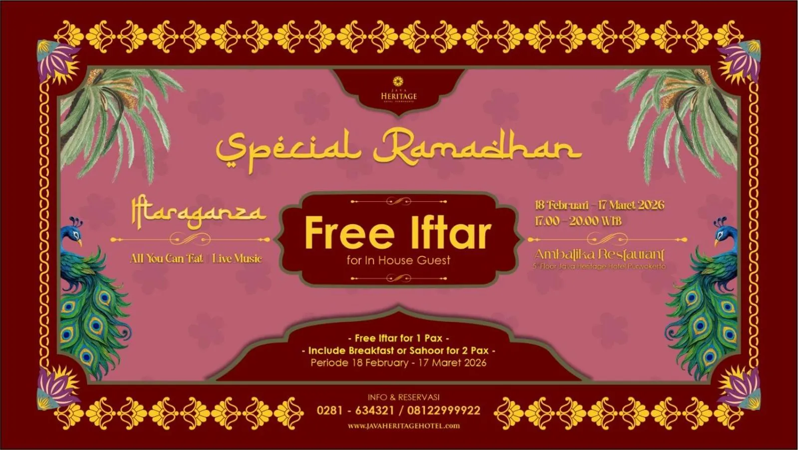 Java Heritage Hotel Purwokerto