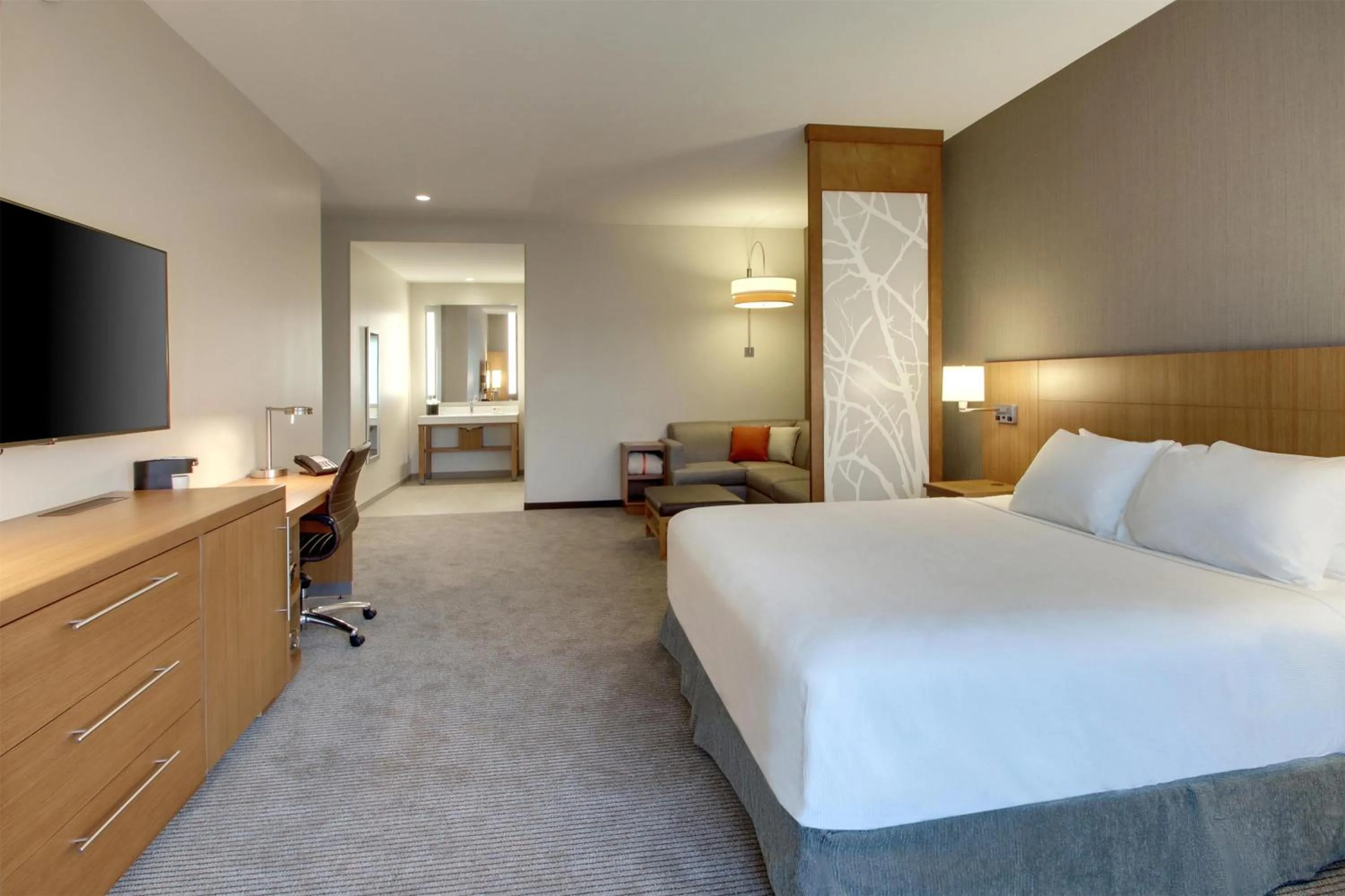 Photo of the whole room, Bed in Hyatt Place Milwaukee Downtown