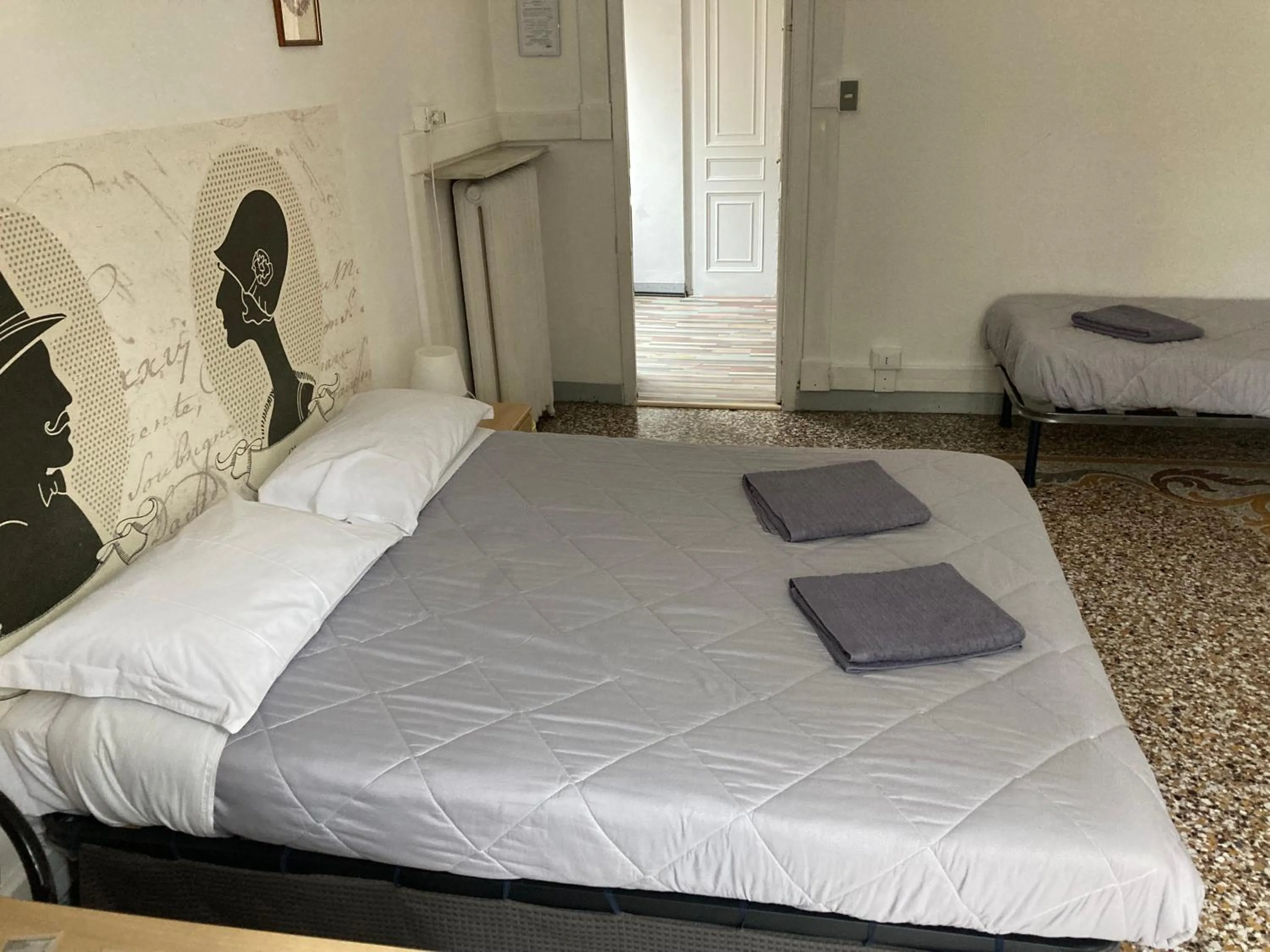 Bedroom, Bed in Guest House Roma