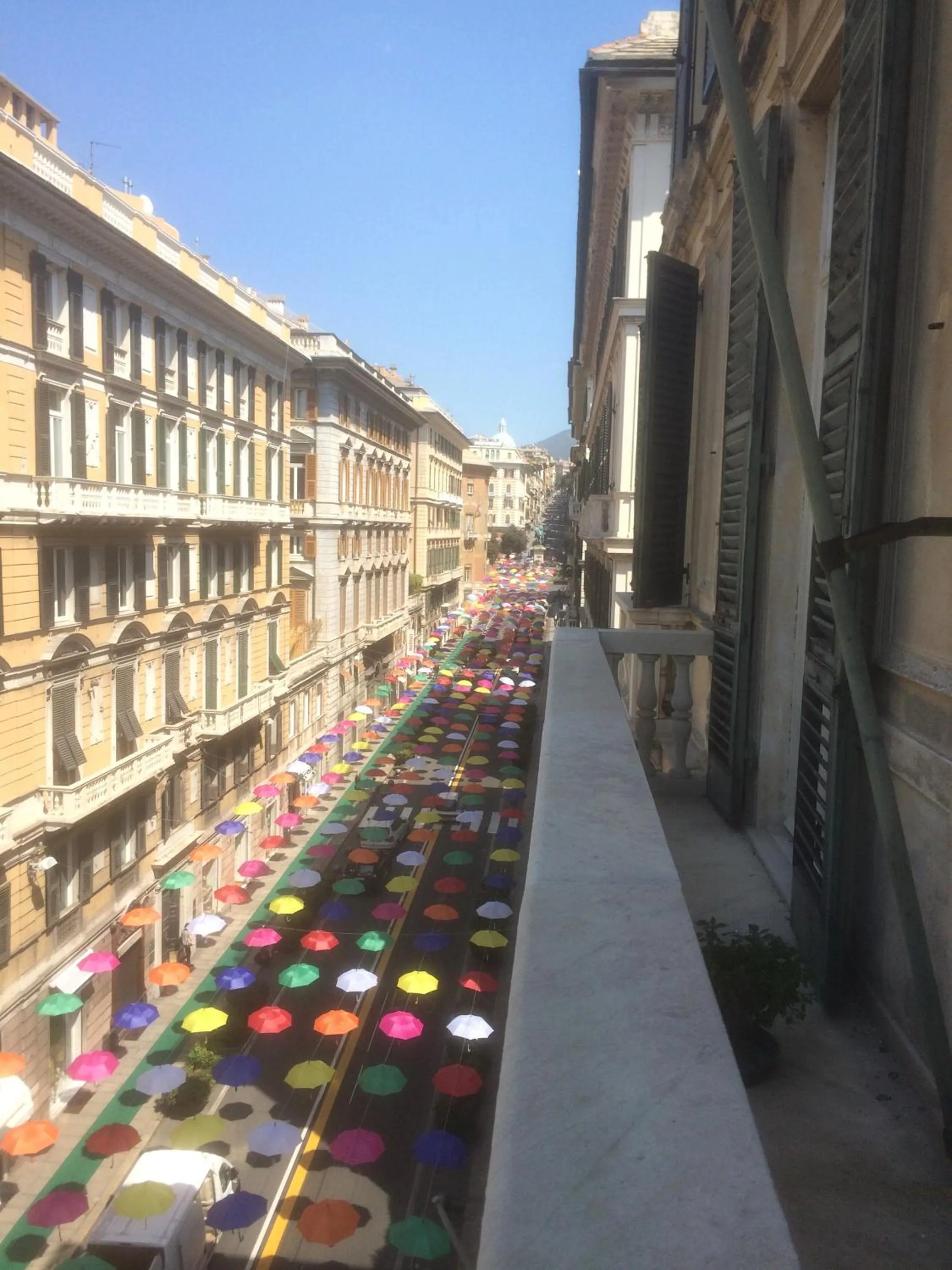 City view in Guest House Roma