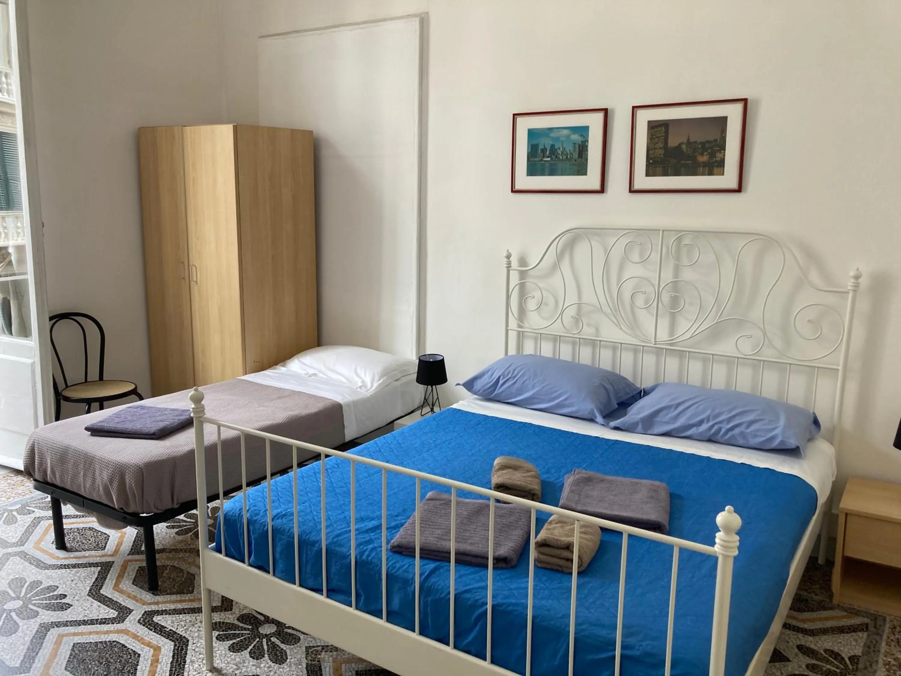 Bed in Guest House Roma