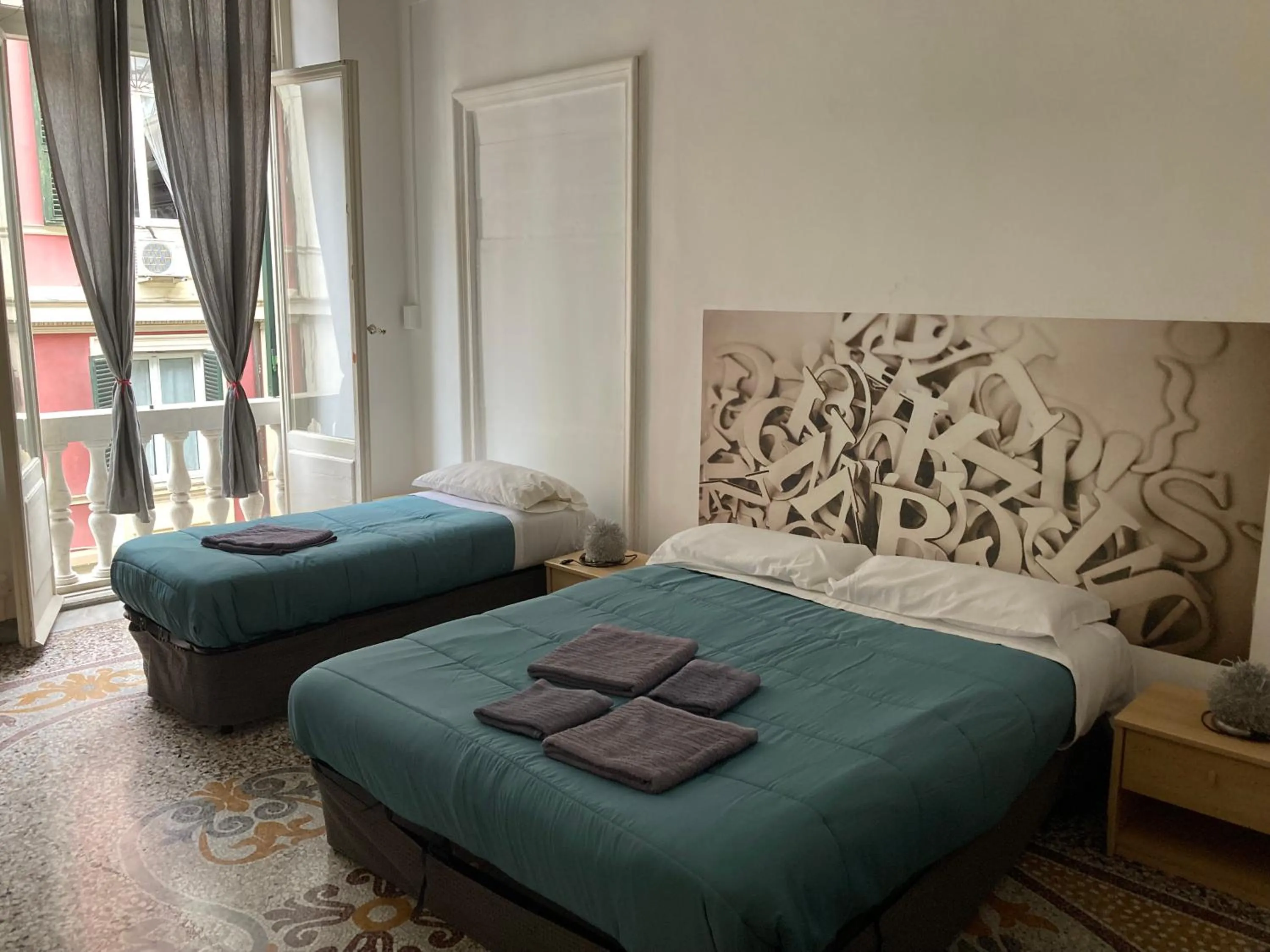 Bed in Guest House Roma