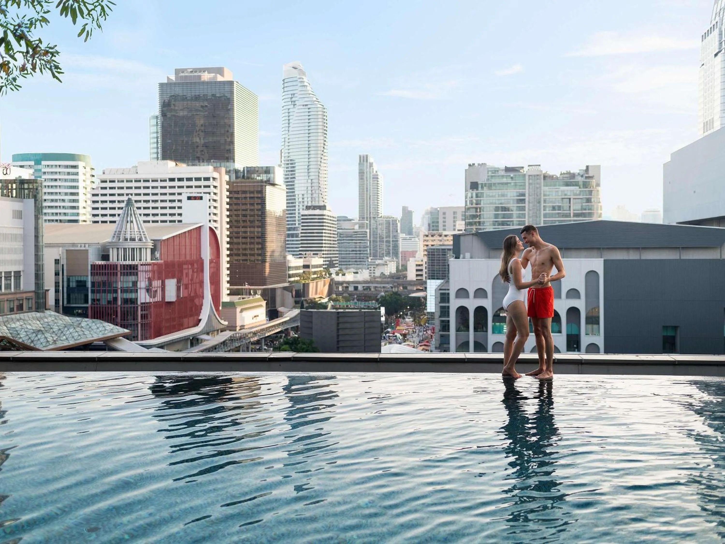 Property building in Novotel Bangkok Platinum Pratunam