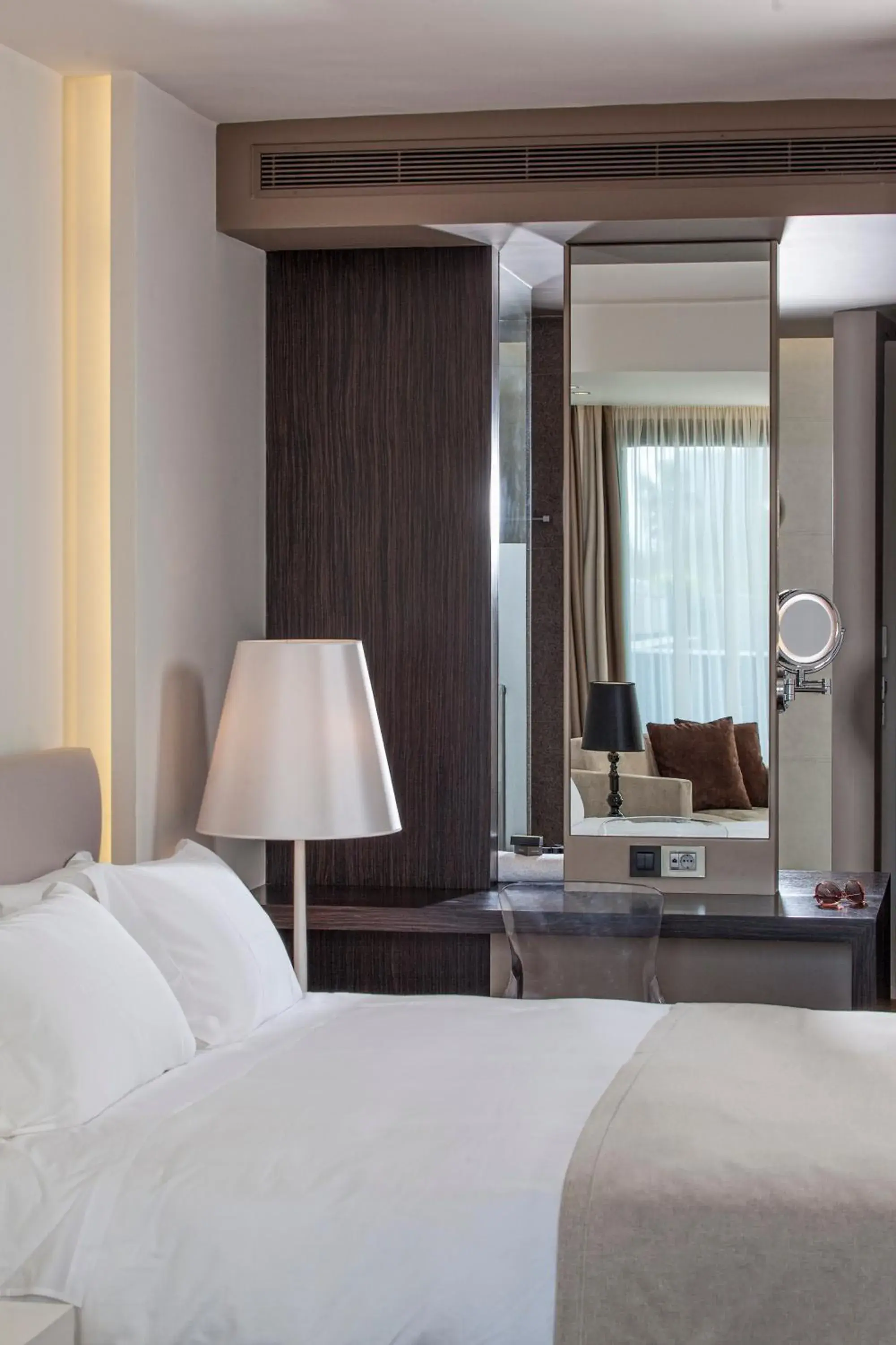 Bed in Aqua Blu Boutique Hotel & Spa, Adults Only- Small Luxury Hotels of the World Bed in Aqua Blu Boutique Hotel & Spa, Adults Only- Small Luxury Hotels of the World