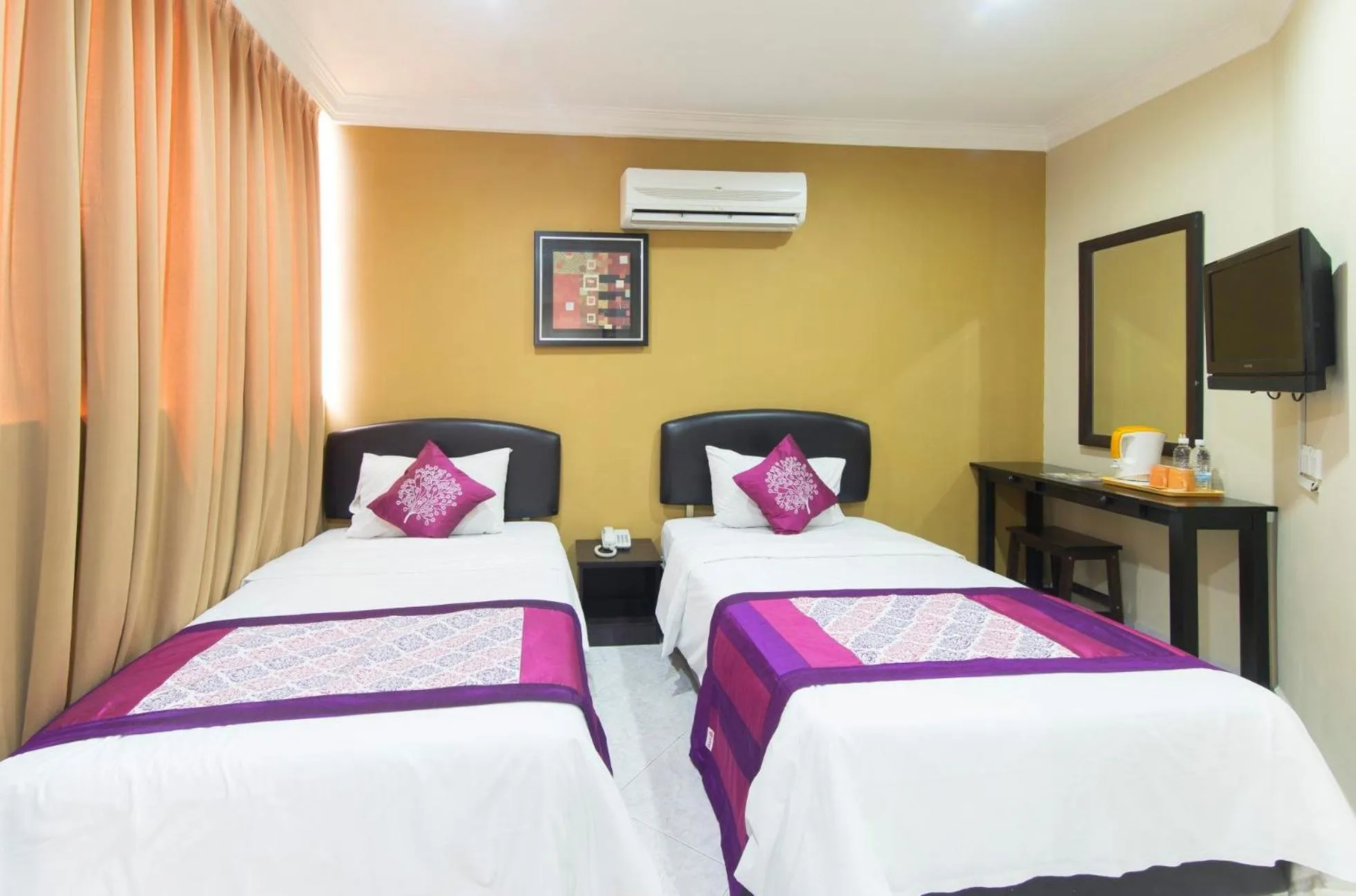 Bed in Puteri Ampang Hotel