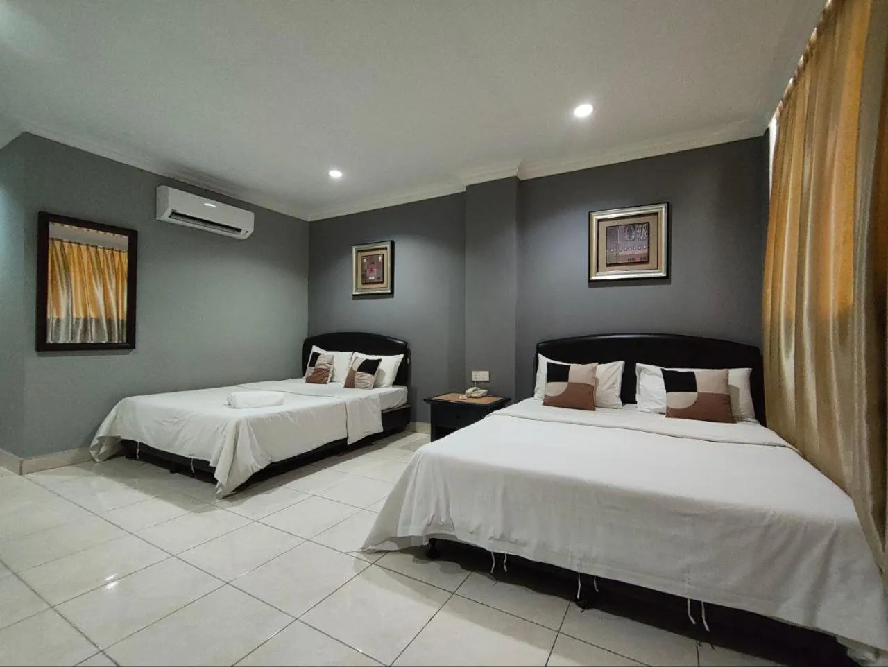 Bed in Puteri Ampang Hotel