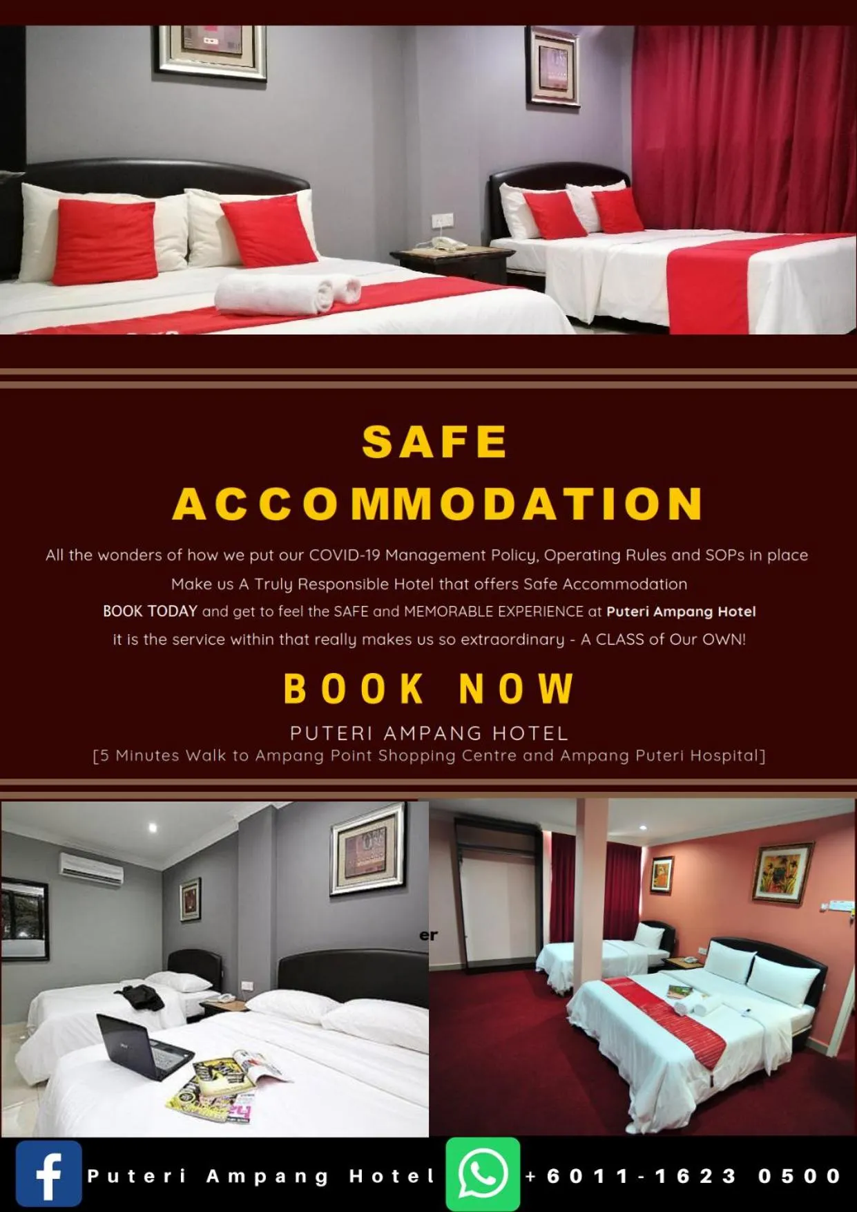 Logo/Certificate/Sign in Puteri Ampang Hotel