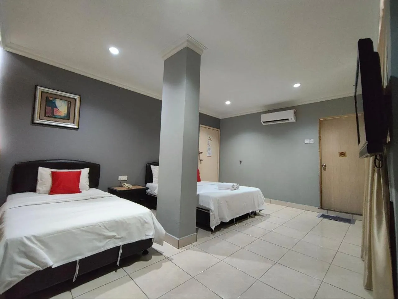 Bed in Puteri Ampang Hotel