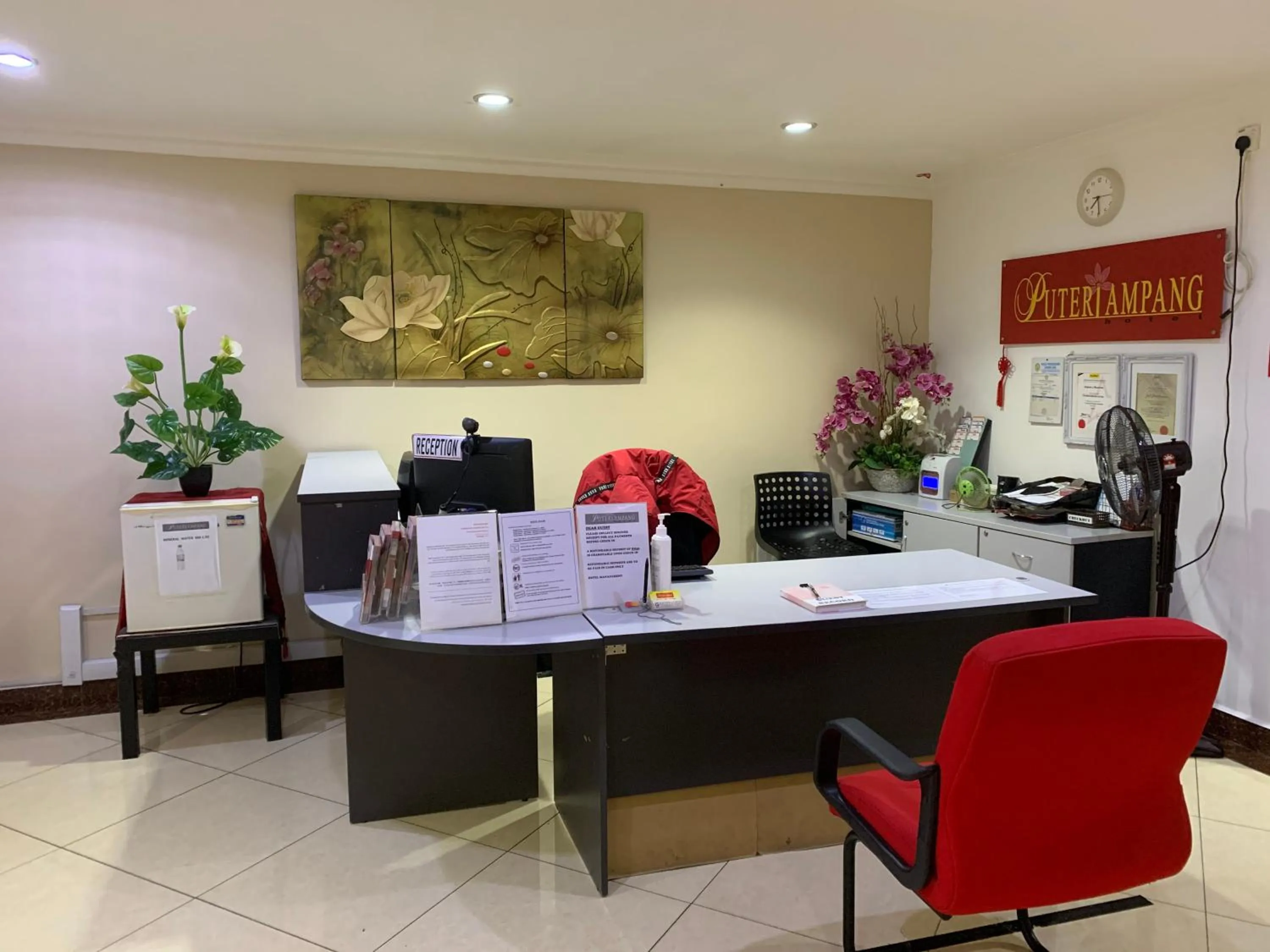 Lobby or reception in Puteri Ampang Hotel
