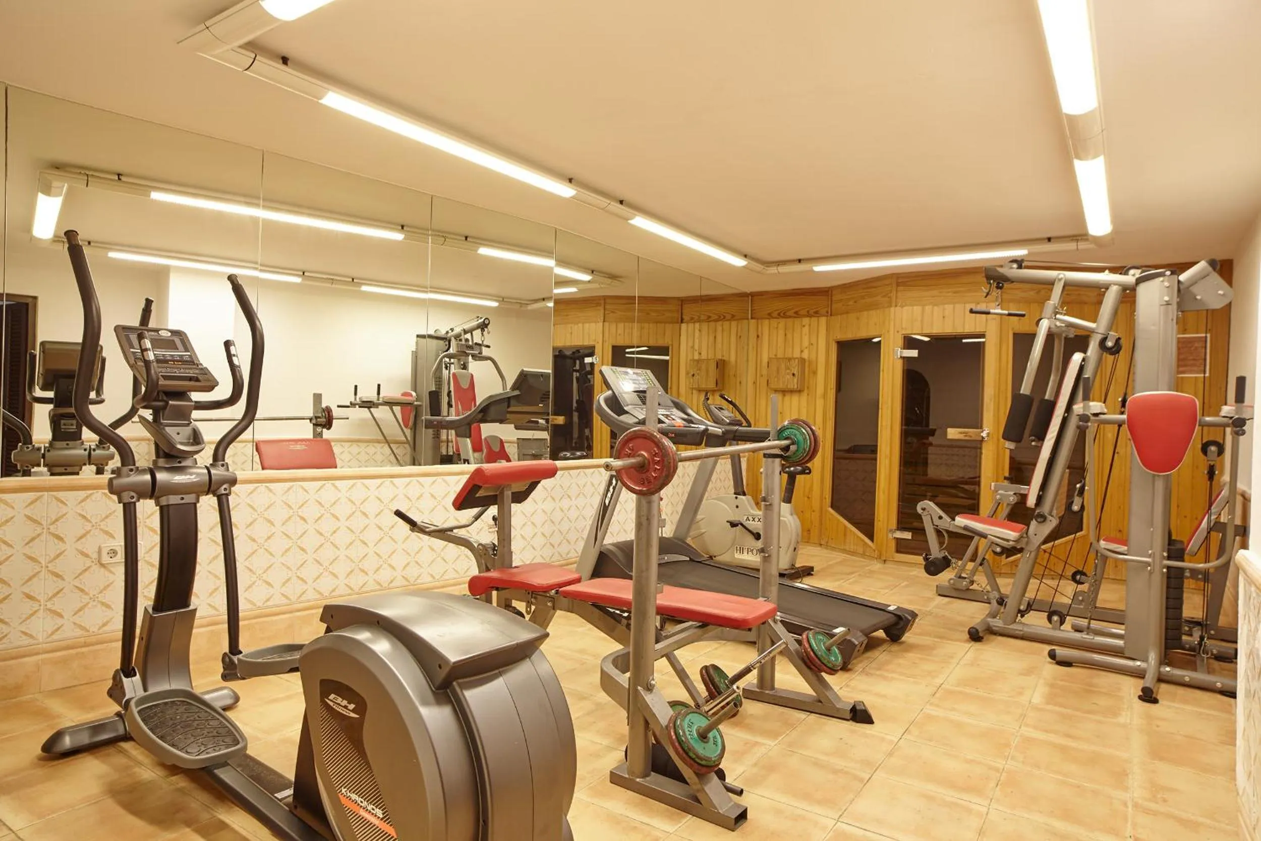 Fitness centre/facilities in Hotel Arenal