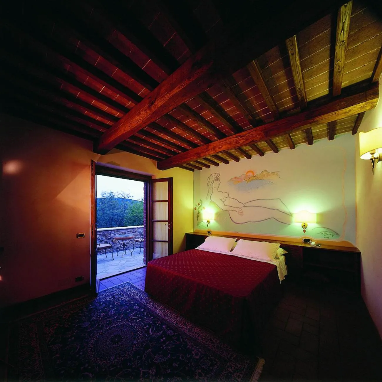 Photo of the whole room, Bed in Fattoria Pianetti