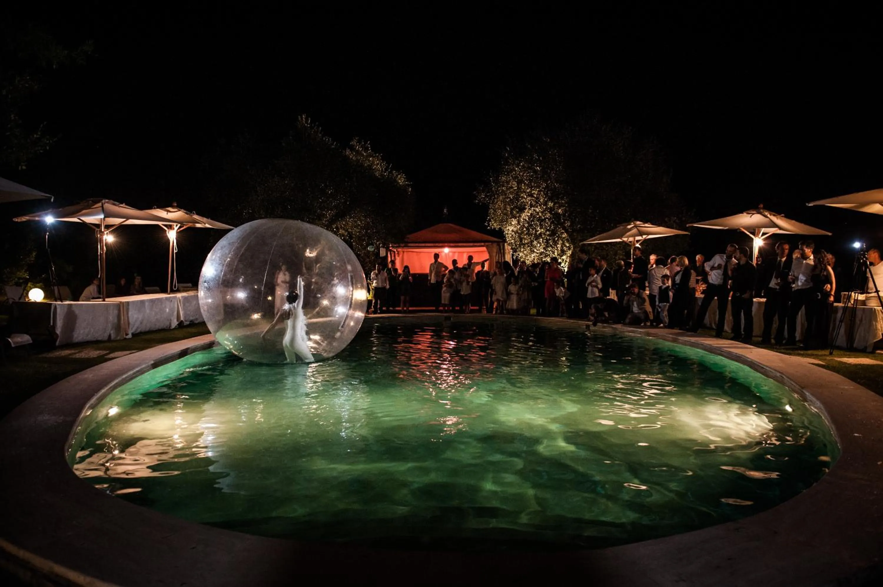 Hot Tub in Fattoria Pianetti