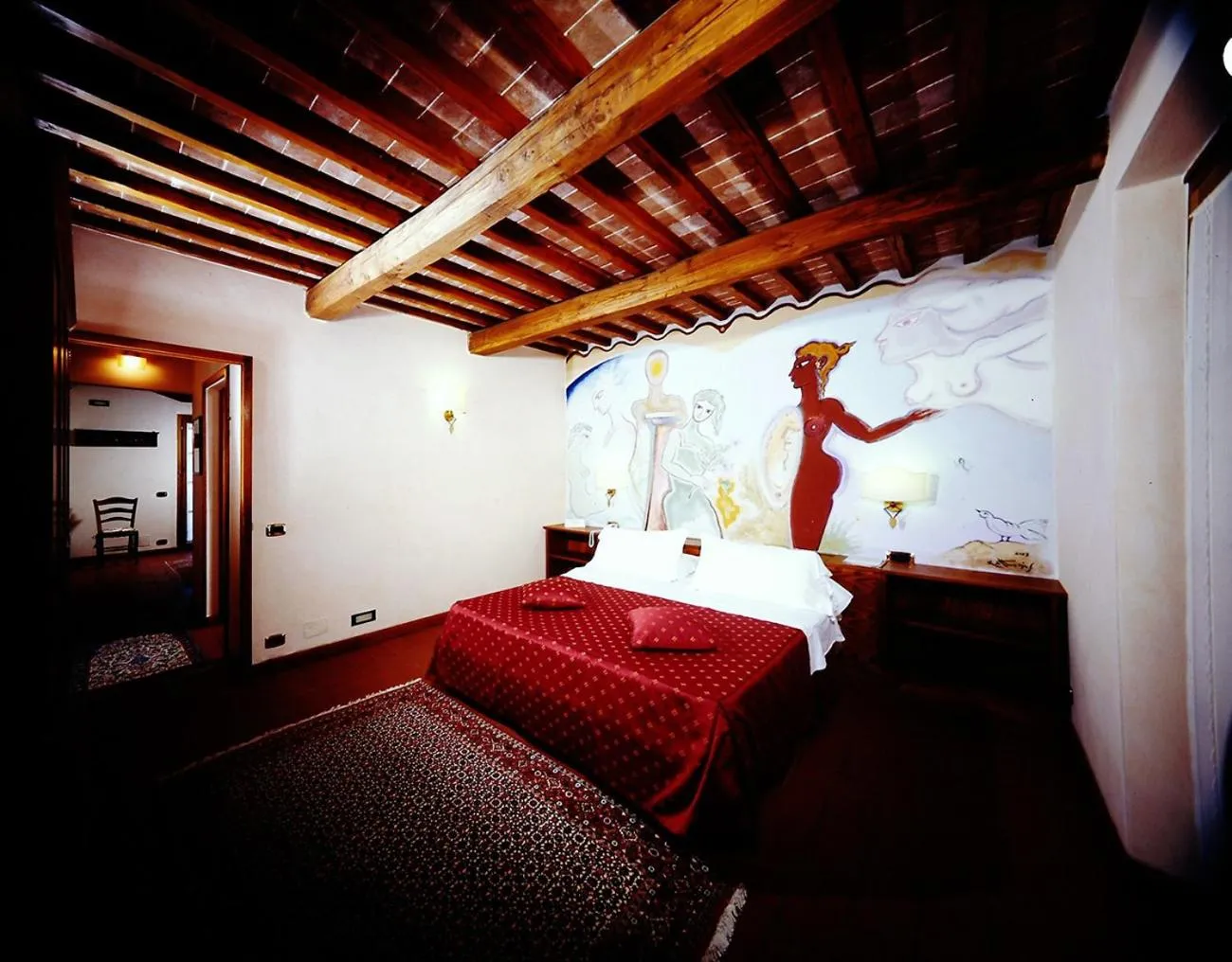 Photo of the whole room, Bed in Fattoria Pianetti