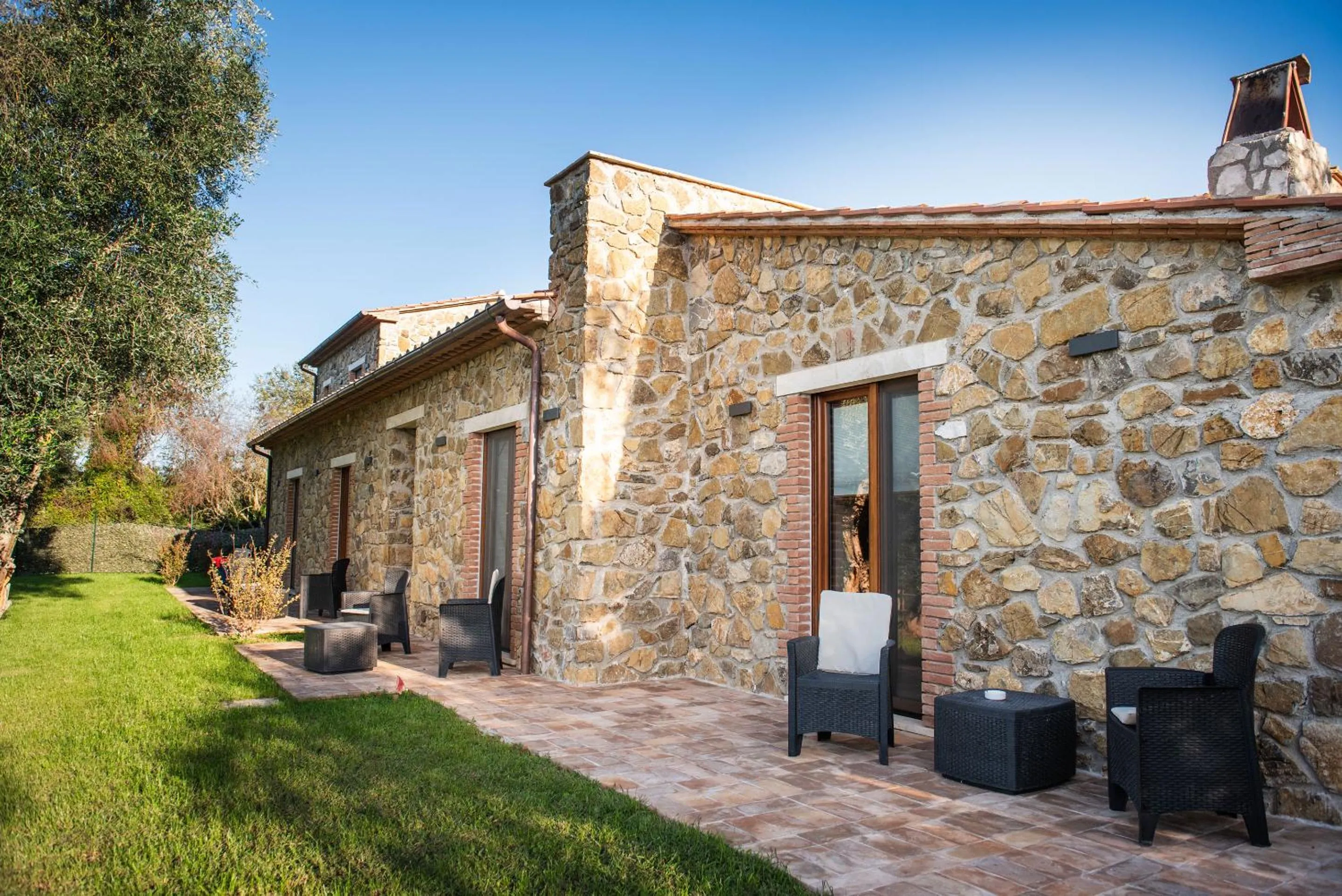 Garden in Fattoria Pianetti