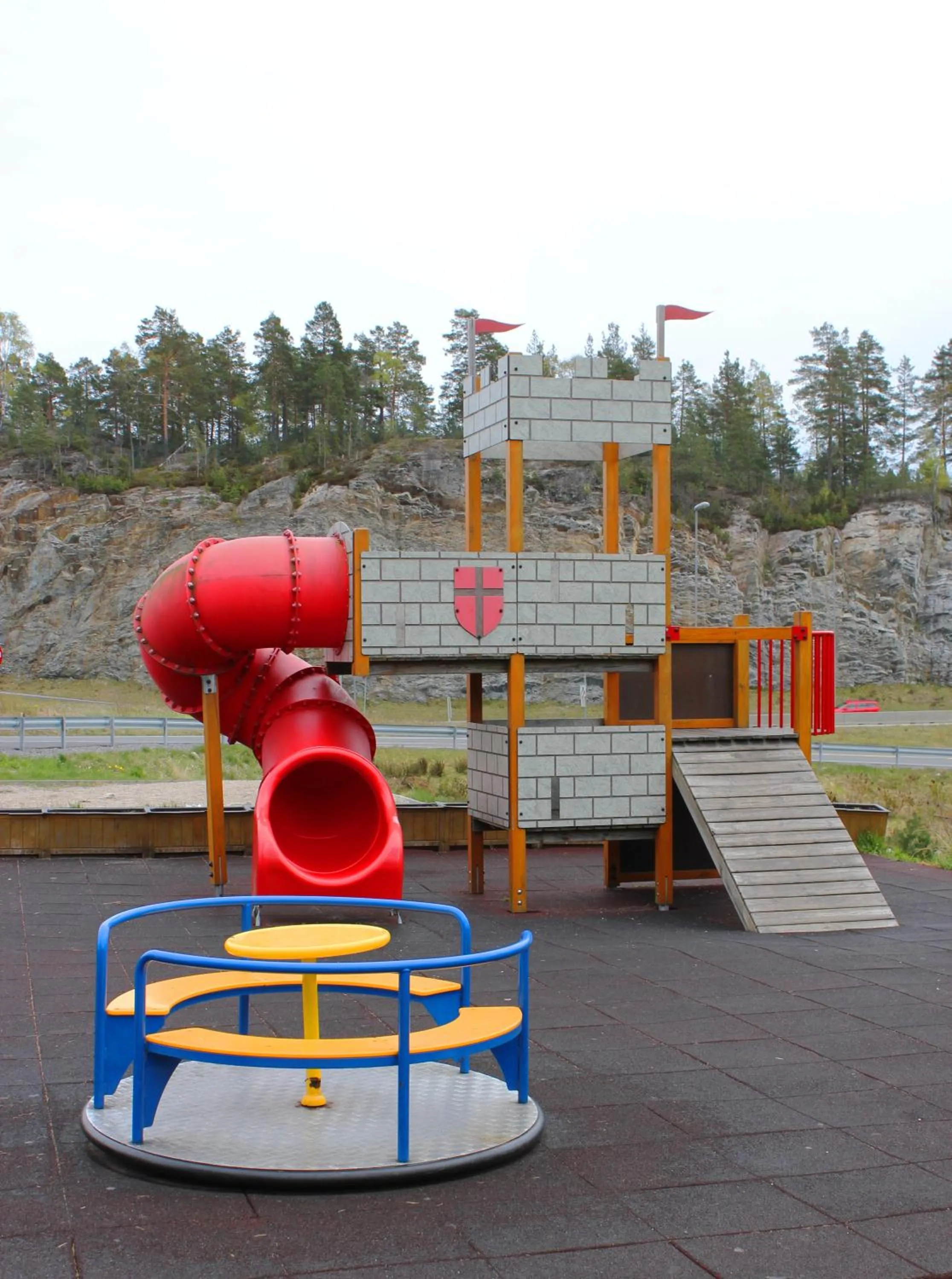 Children play ground in Heimat Brokelandsheia