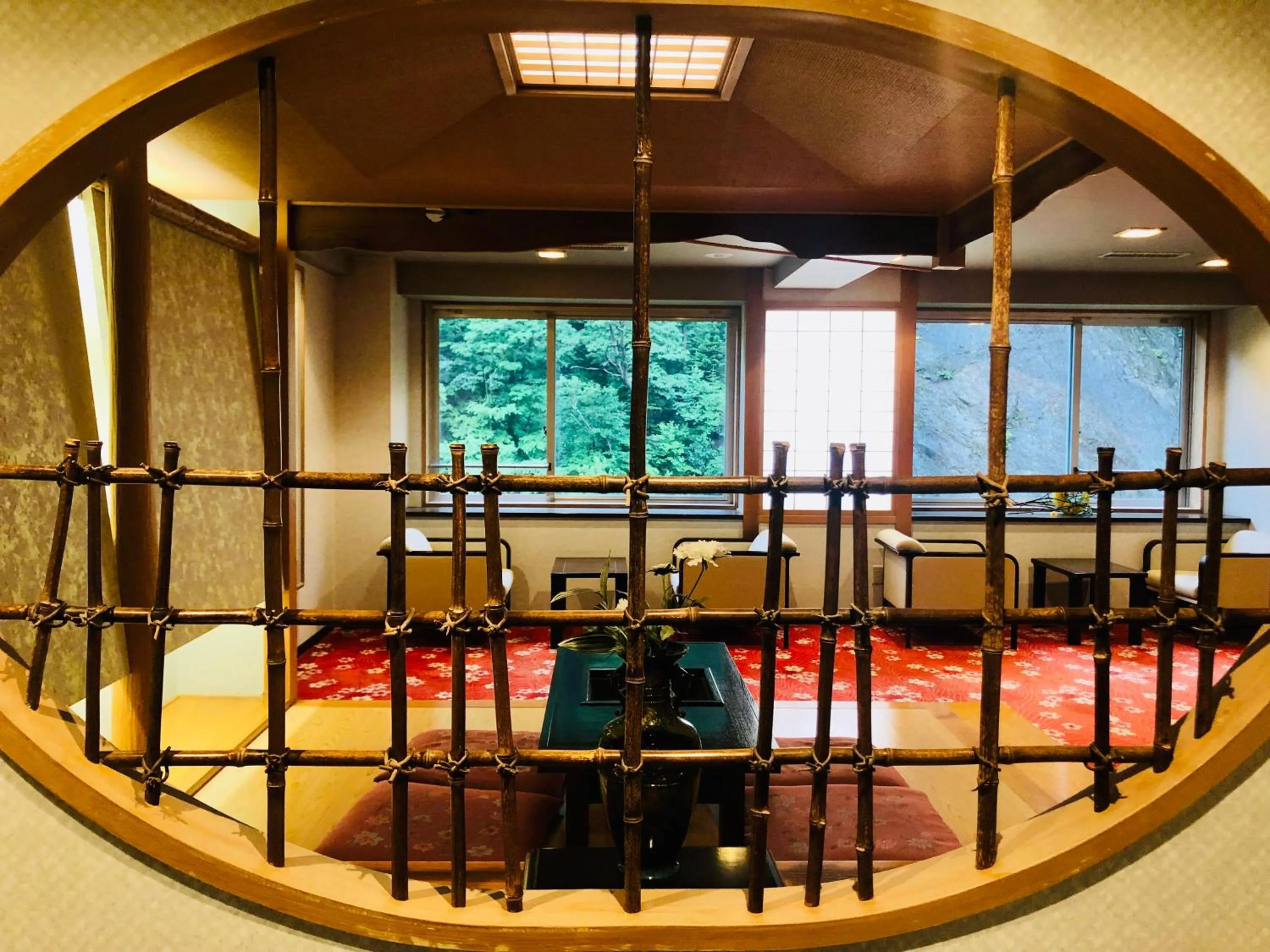 Decorative detail in Choyo Resort Hotel