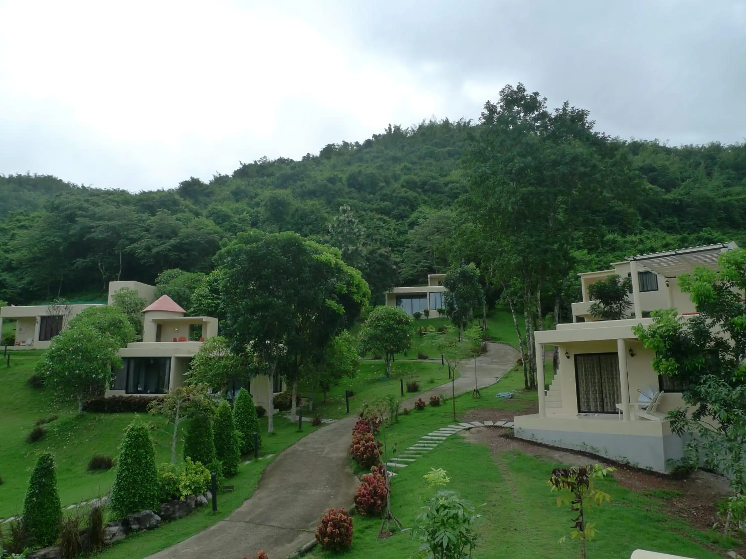 Bird's eye view in Hi-scene Resort Bird's eye view in Hi-scene Resort