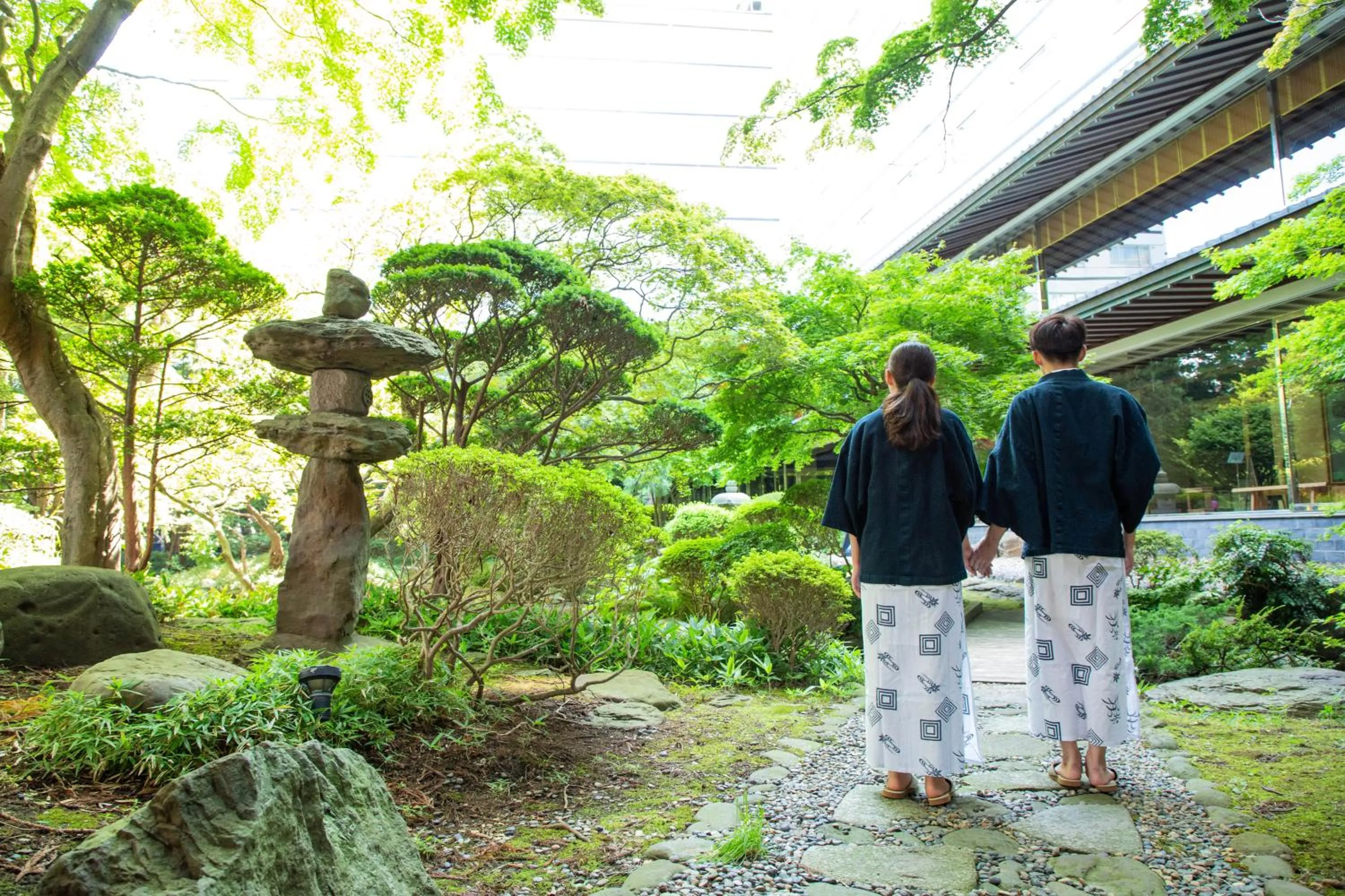 Garden in Takuboku Tei