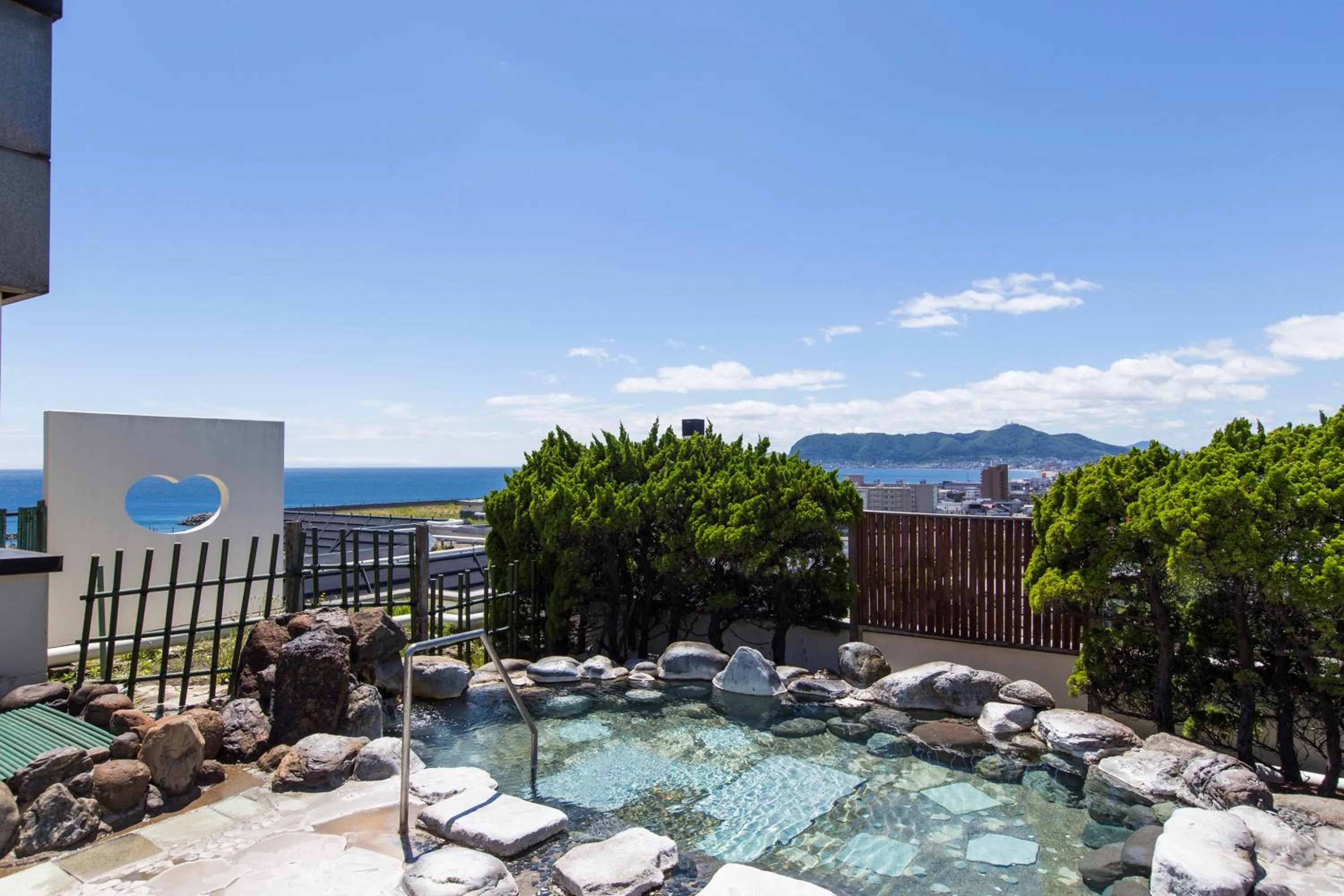 Natural landscape in Takuboku Tei