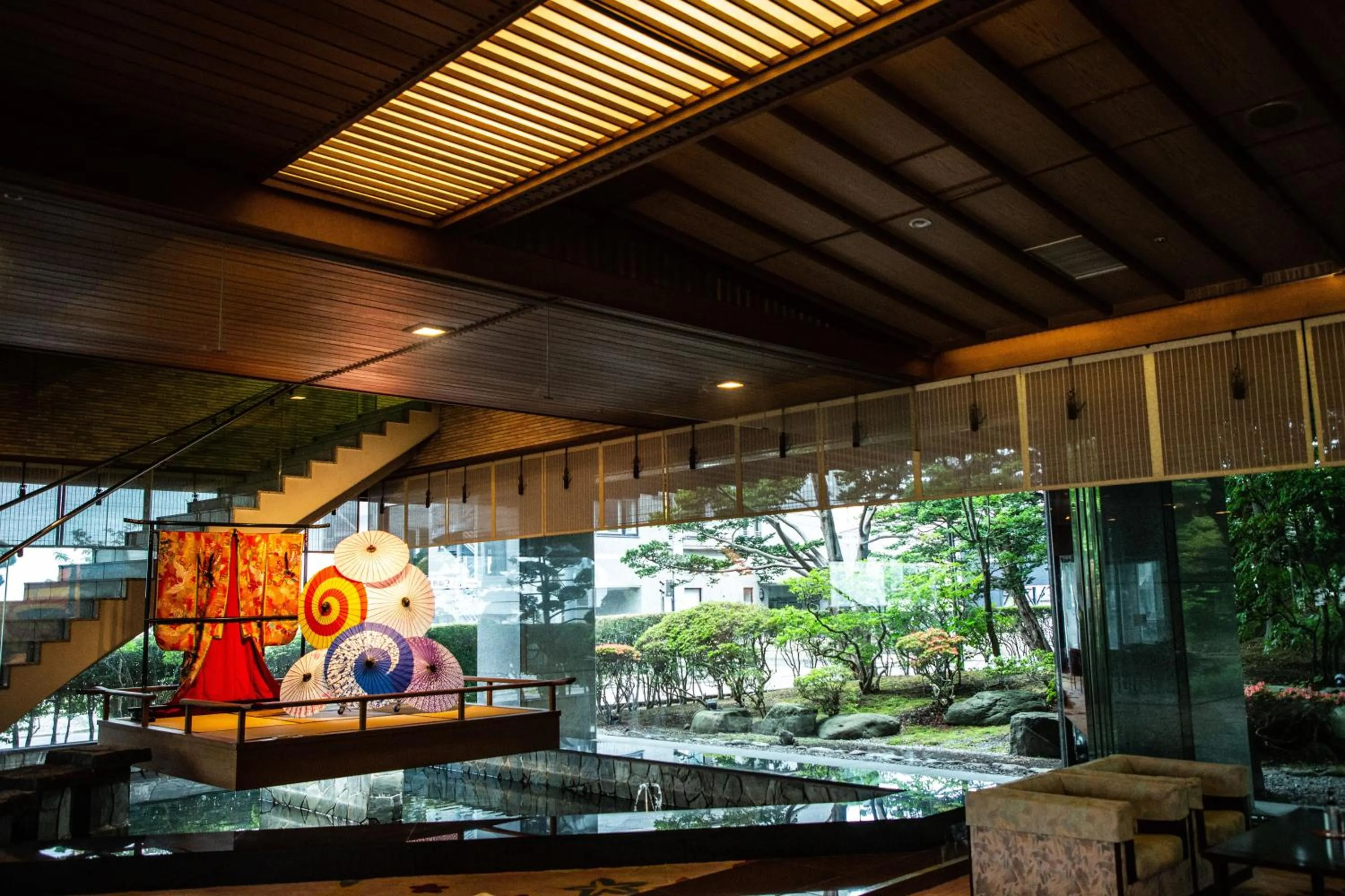 Garden in Takuboku Tei