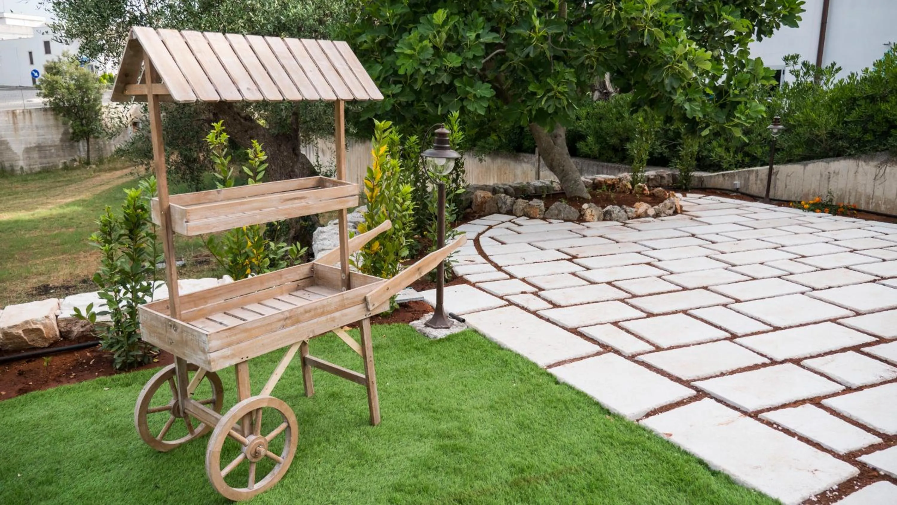 Garden in B&b I Trulli dei Desideri