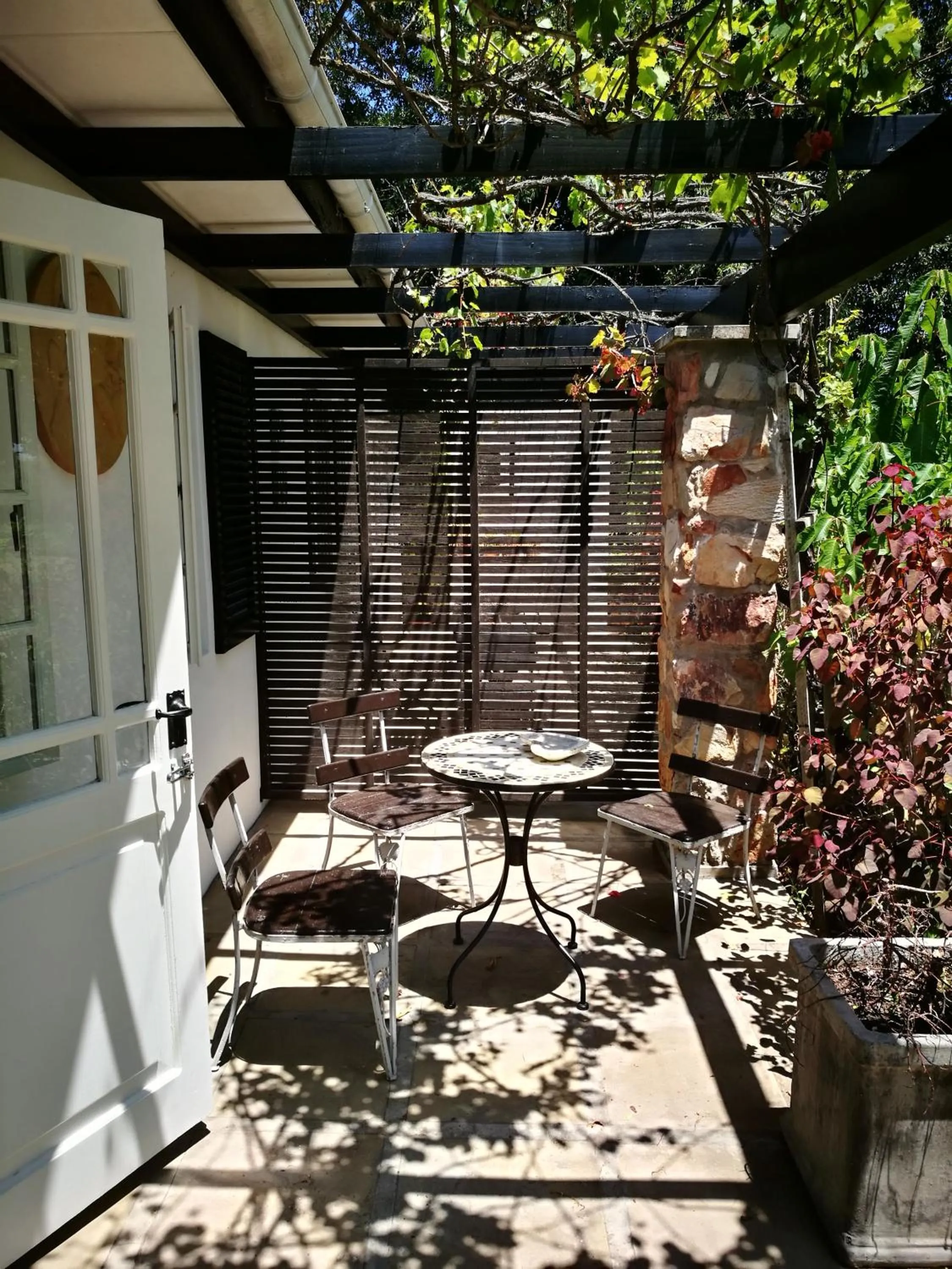 Patio in Forest Hall Guest House