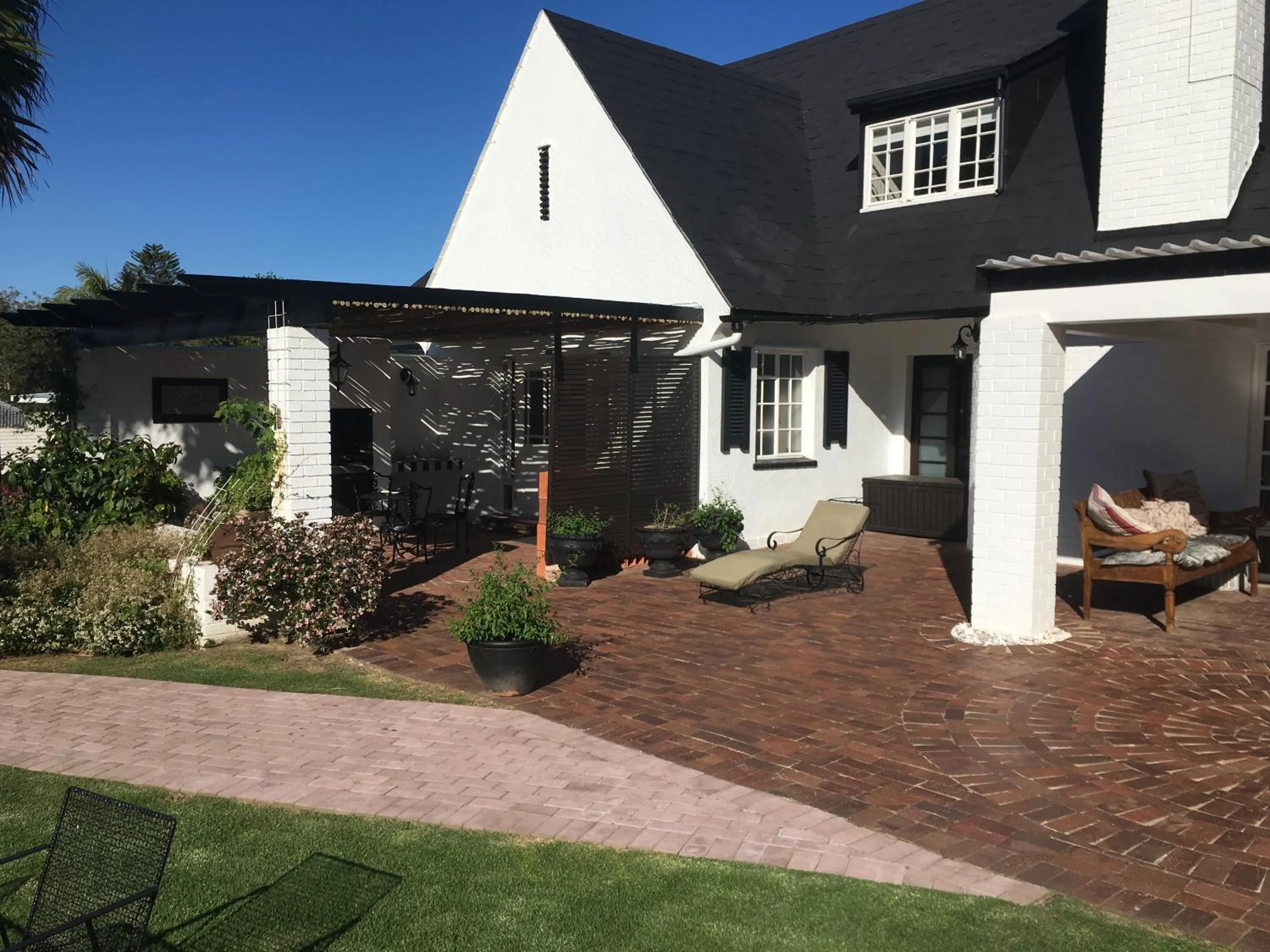 Patio in Forest Hall Guest House