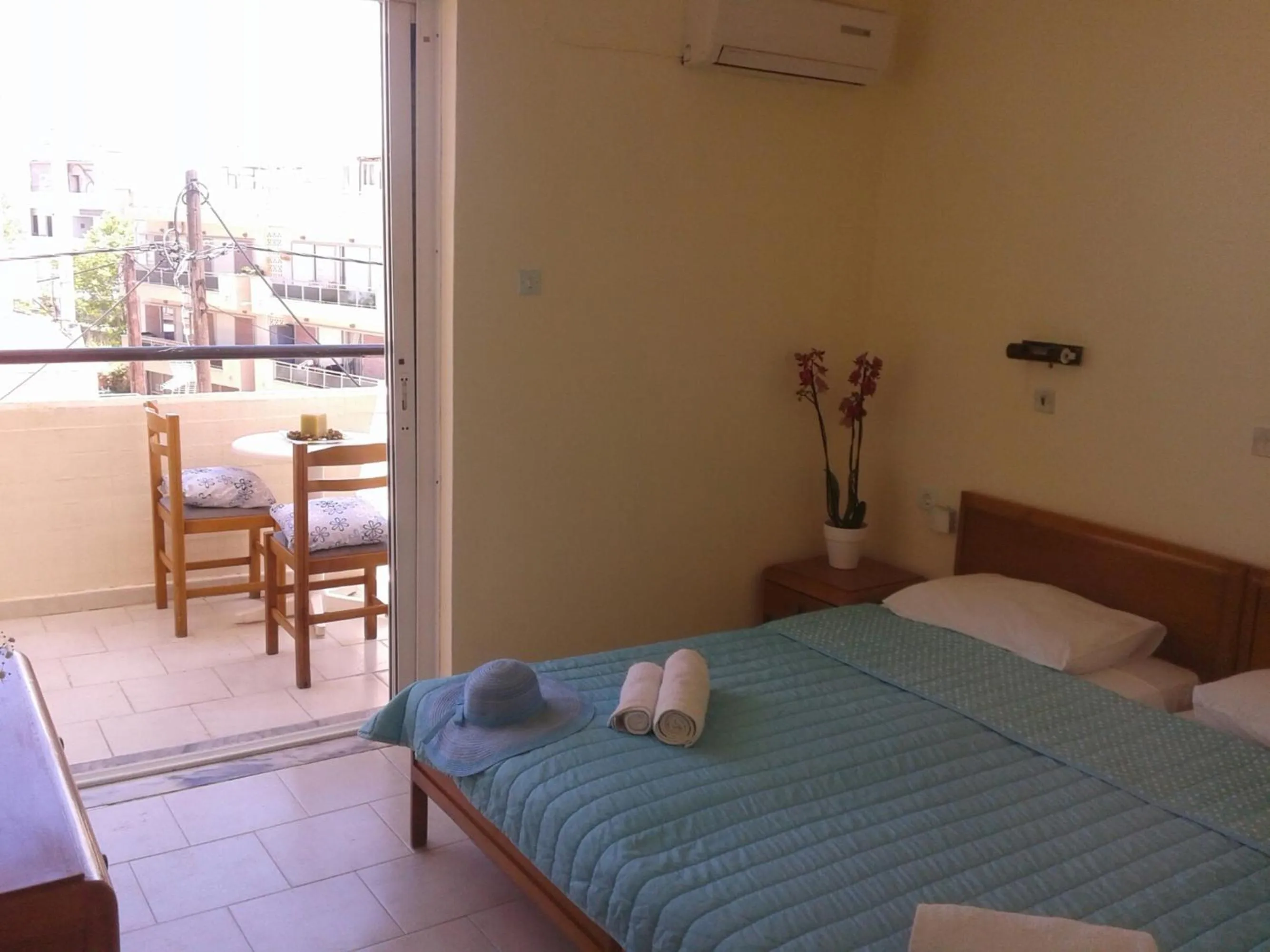Bed in Pantheon Apartments Kos Town