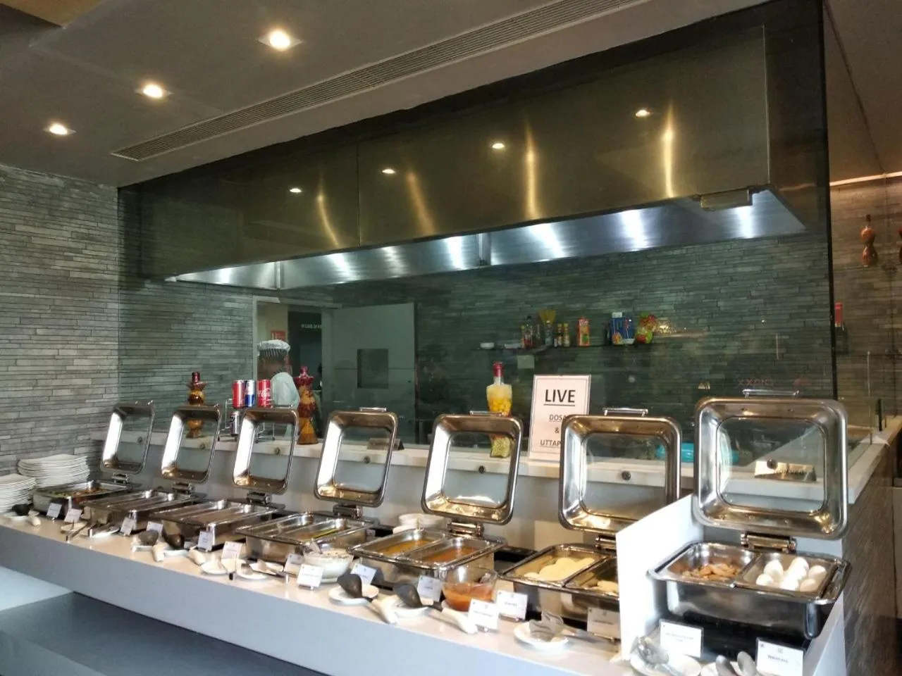 Breakfast in Royal Orchid Central Vadodara