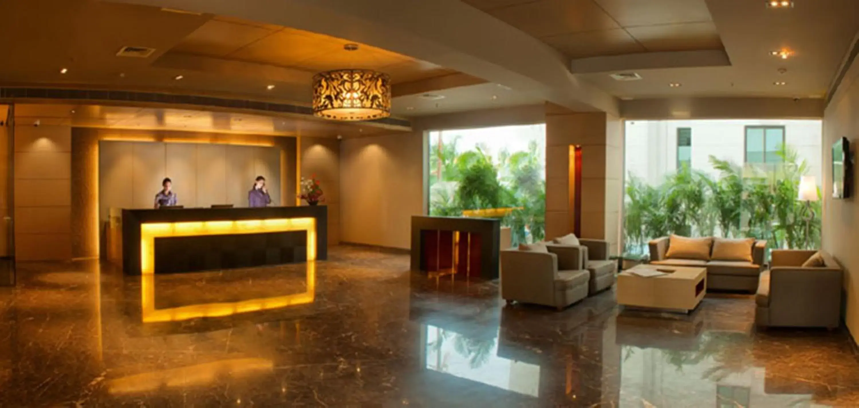 Lobby or reception in Royal Orchid Central Vadodara Lobby or reception in Royal Orchid Central Vadodara