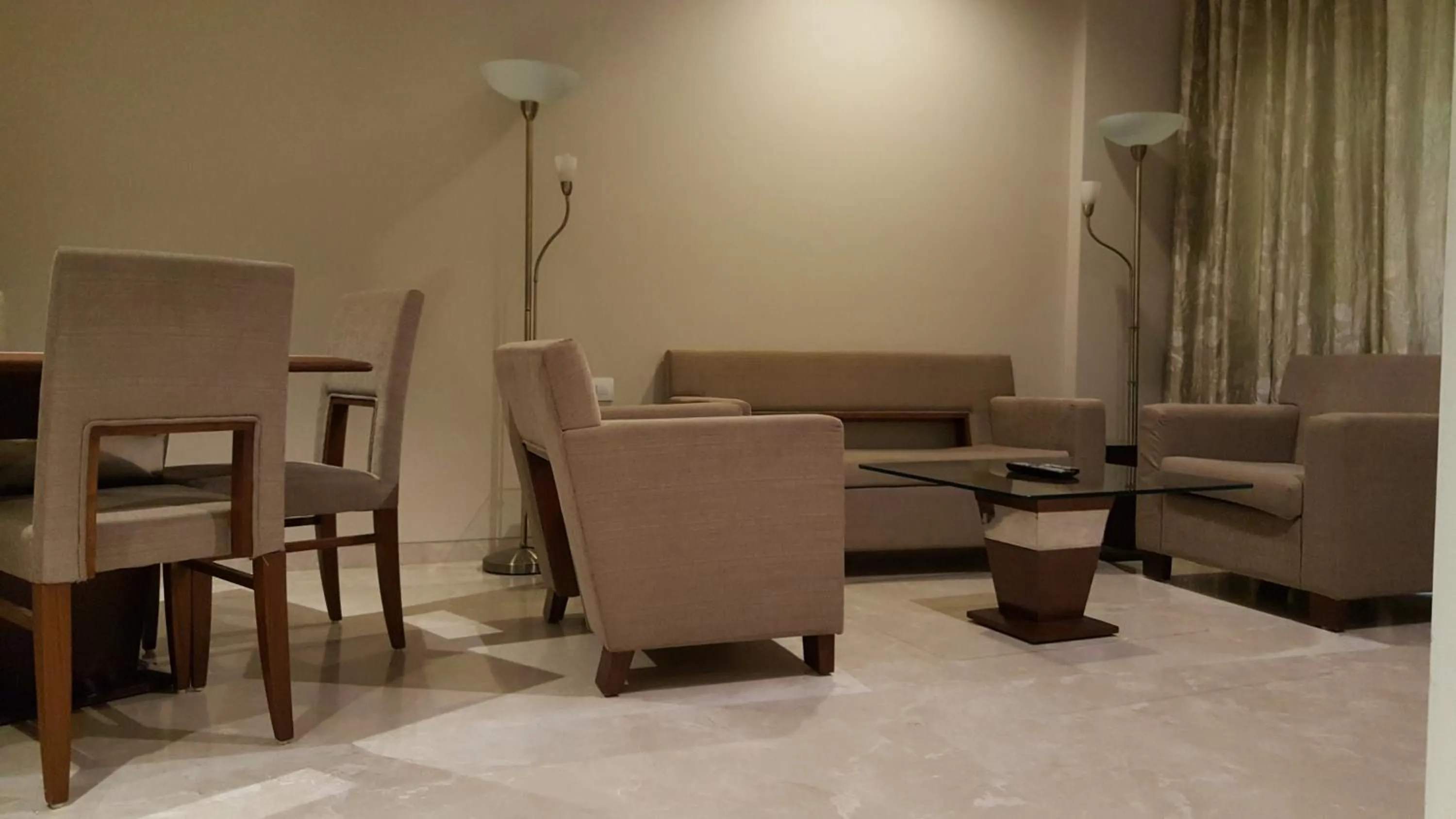 Seating area in Royal Orchid Central Vadodara