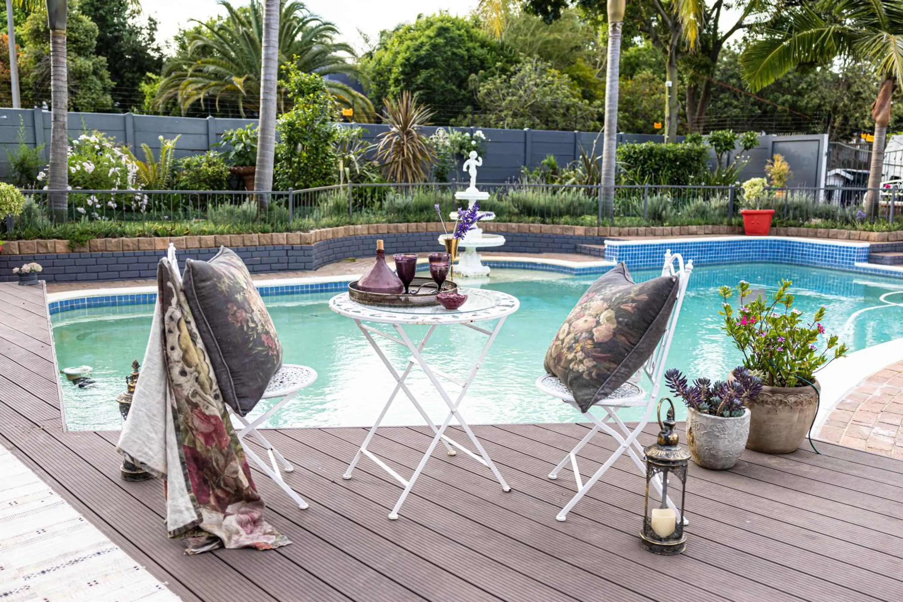 Patio in Cape Pillars Boutique Hotel