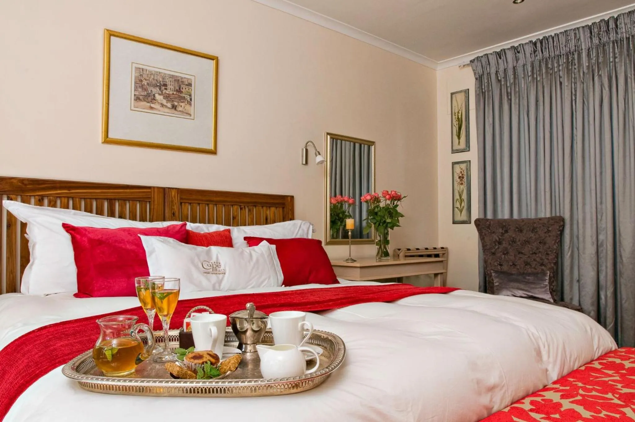 Bed in Cape Pillars Boutique Hotel
