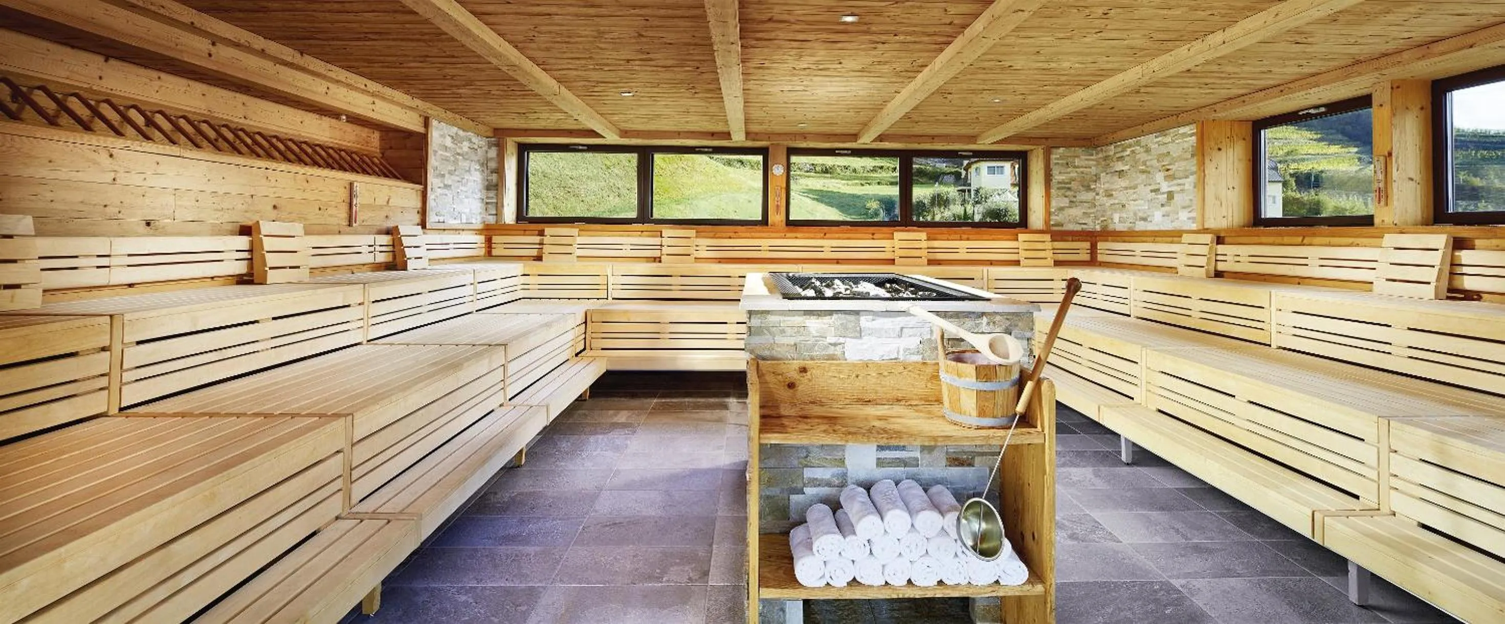 Sauna in Preidlhof Luxury Dolce Vita Resort