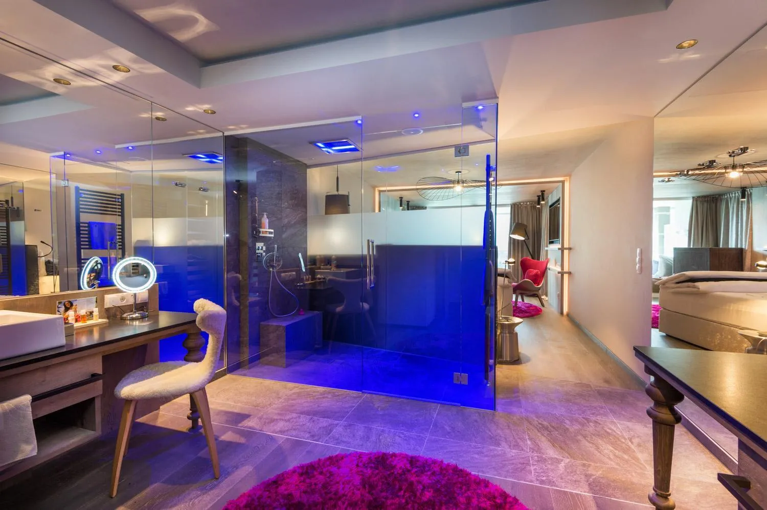 Shower in Preidlhof Luxury Dolce Vita Resort