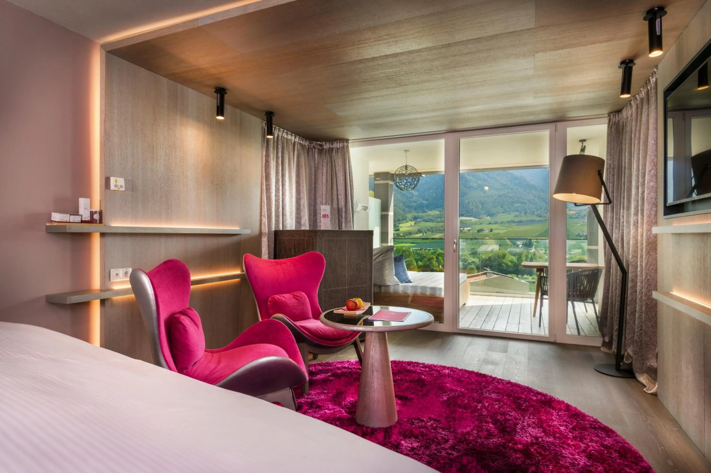 Bed in Preidlhof Luxury Dolce Vita Resort