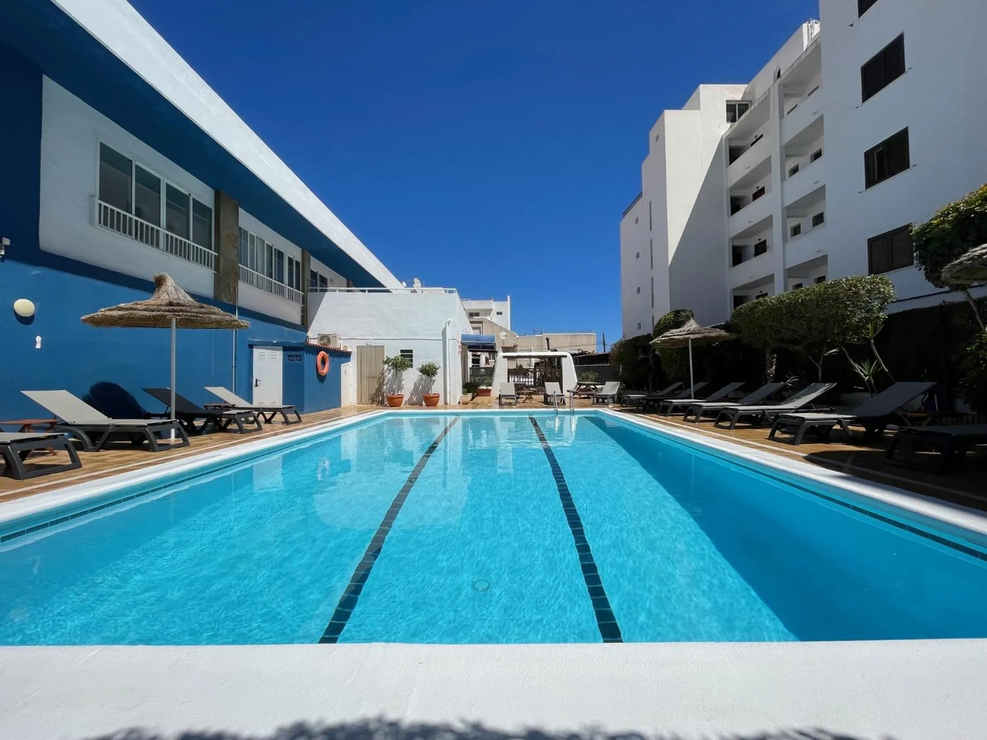 Swimming pool in Apartamentos Cel Blau