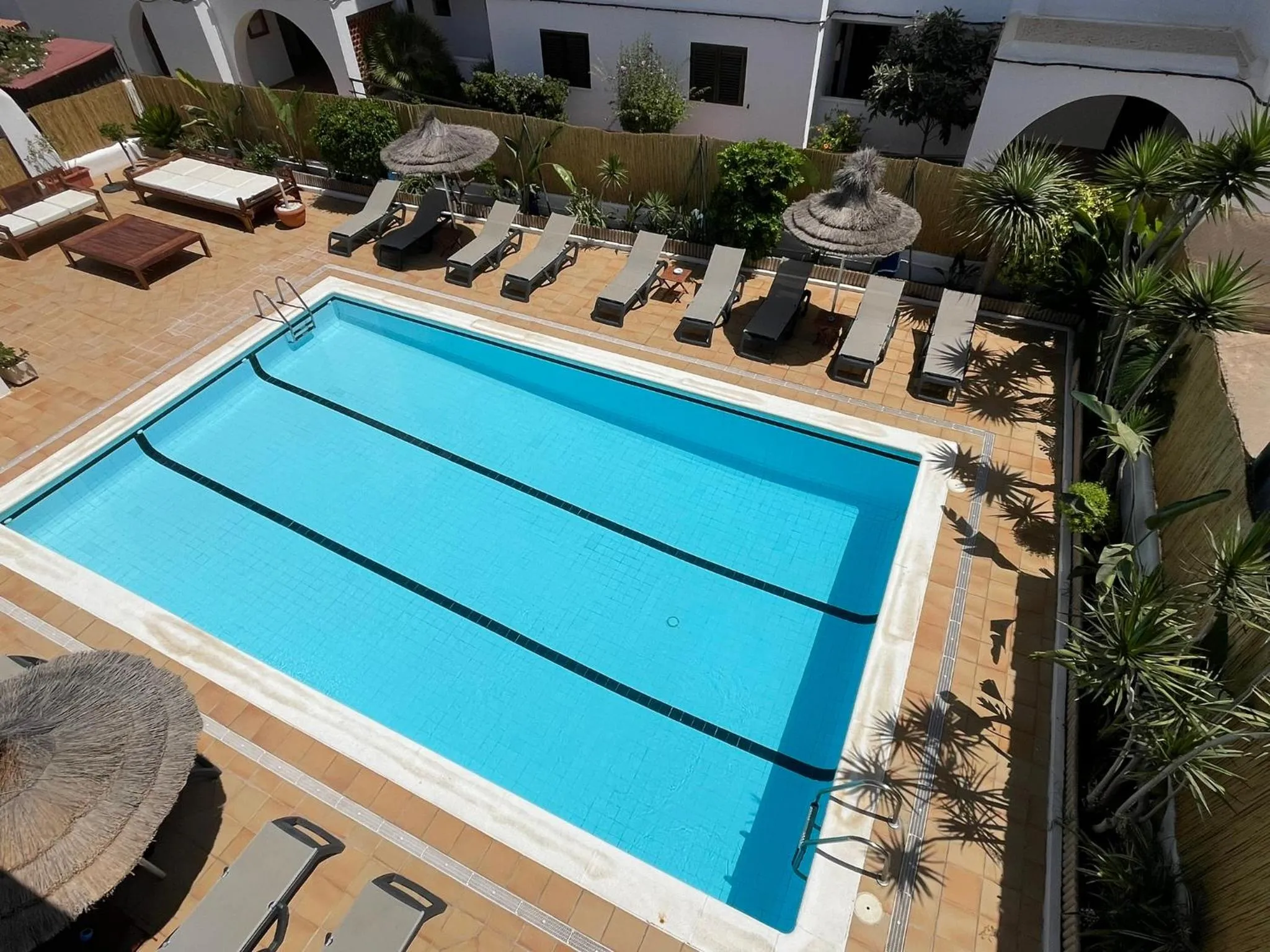 Swimming pool in Apartamentos Cel Blau