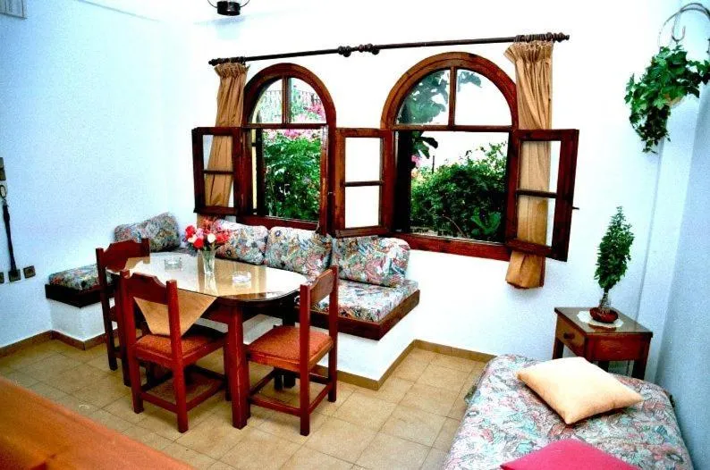 Living room in Eleni Apartments