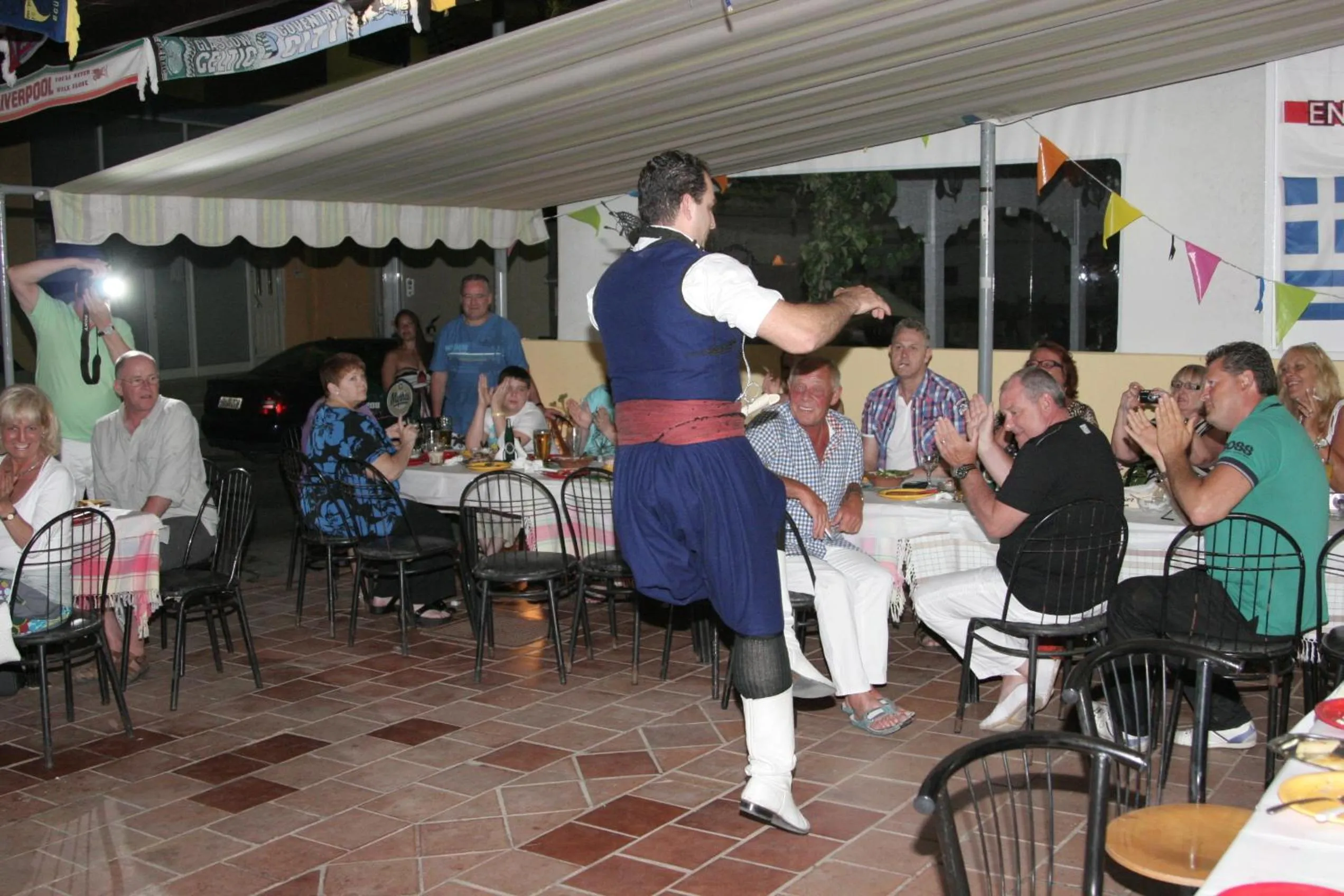 Guests in Eleni Apartments