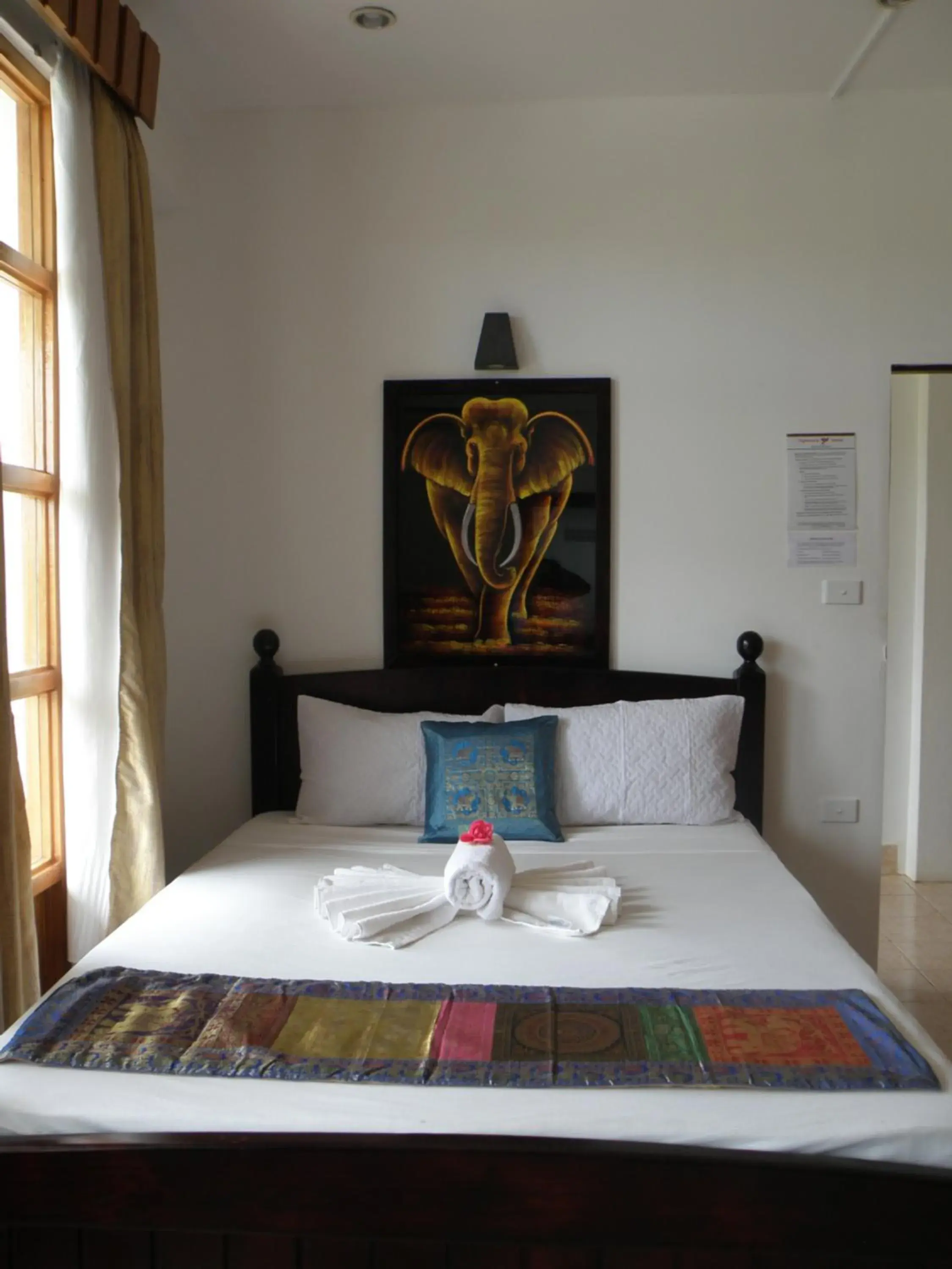 Bed in Tagimoucia House Hotel Bed in Tagimoucia House Hotel