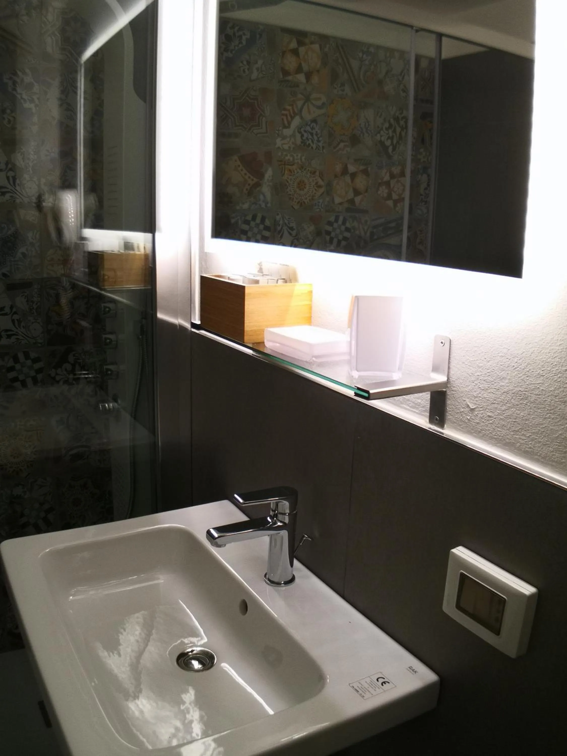 Bathroom in B&B La Muraglia