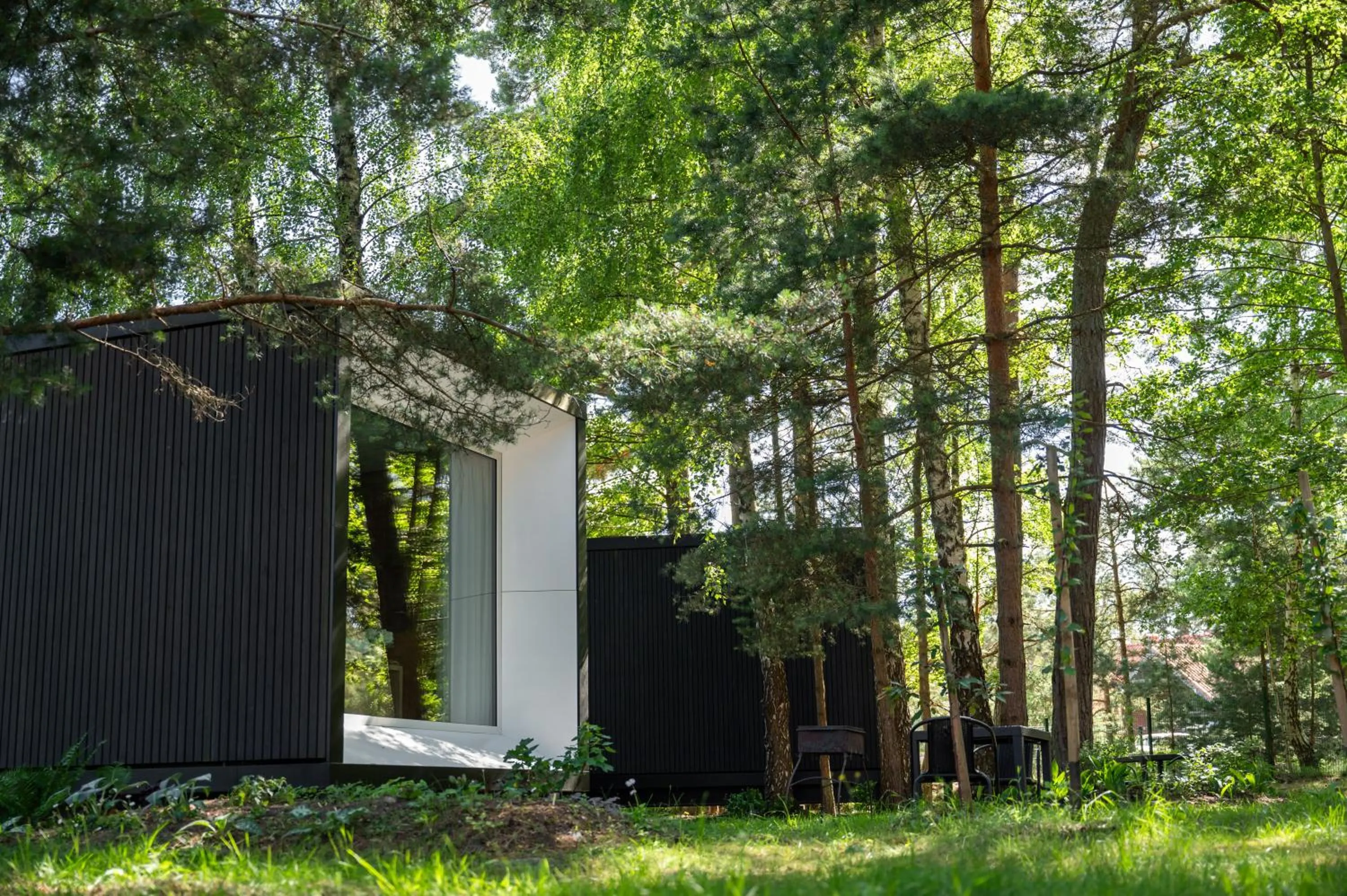 Facade/entrance in Hotel Palanga Camping