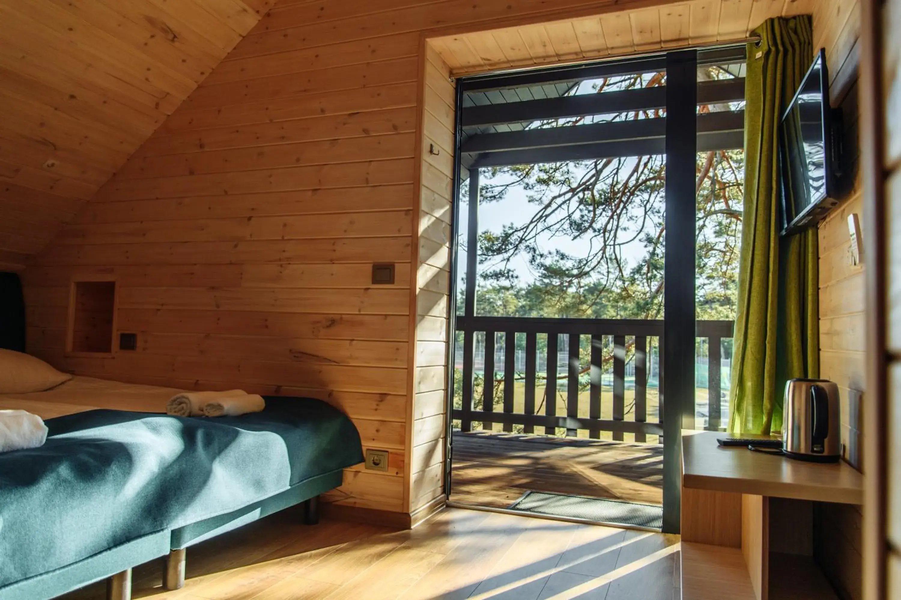 Double Room with Balcony in Hotel Palanga Camping Double Room with Balcony in Hotel Palanga Camping