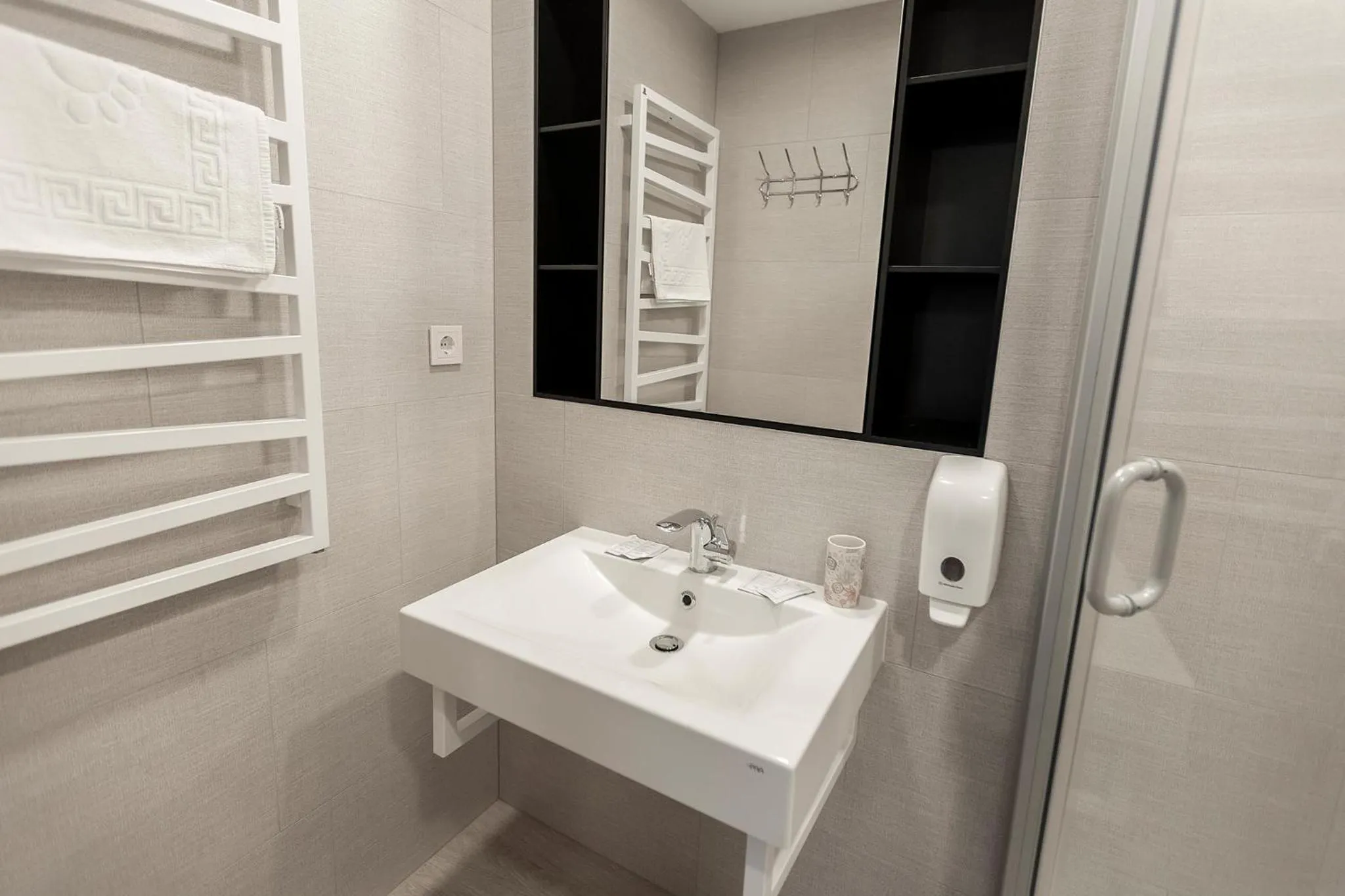 Bathroom in Hotel Palanga Camping