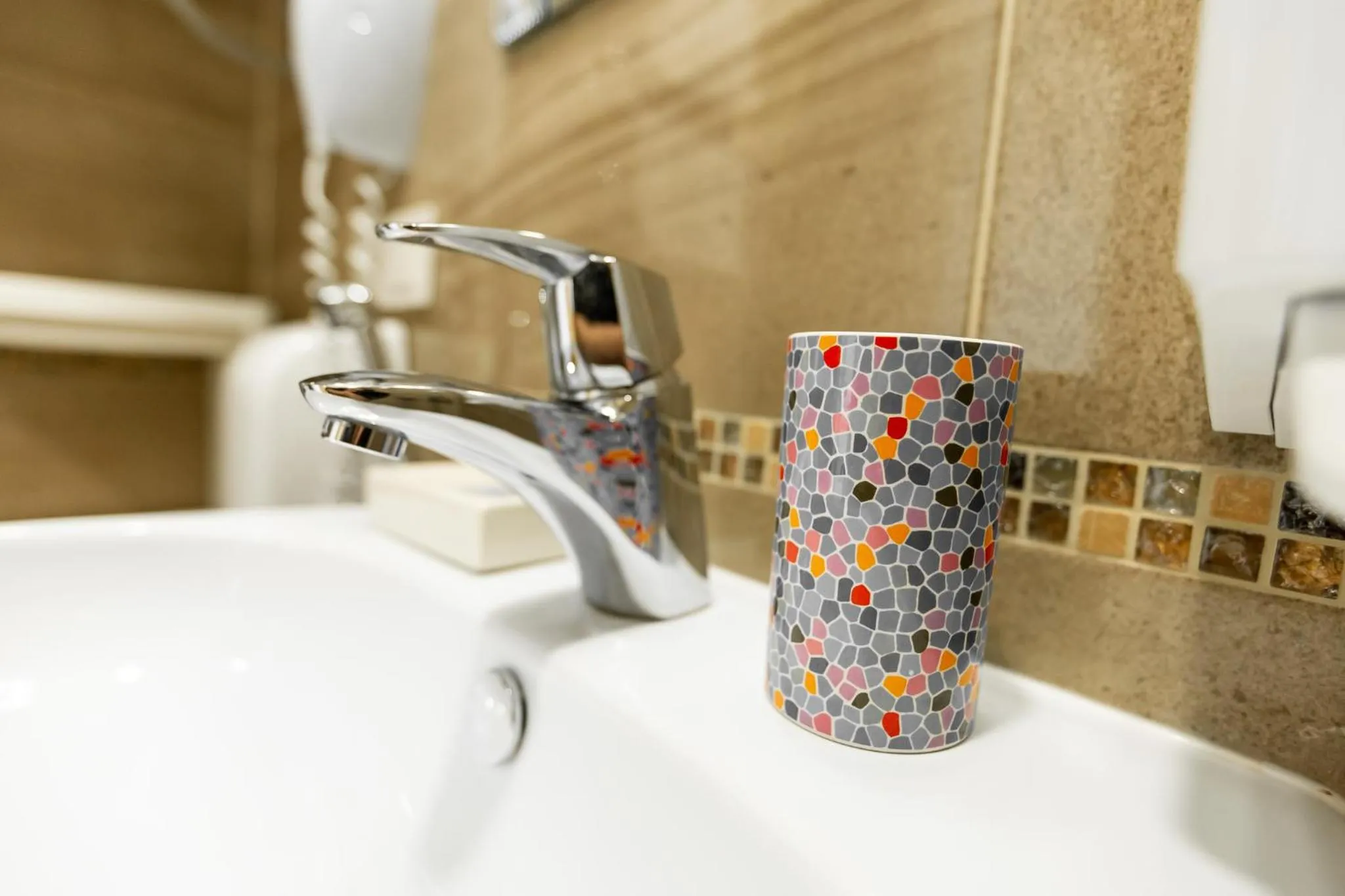 Bathroom in Hotel Palanga Camping