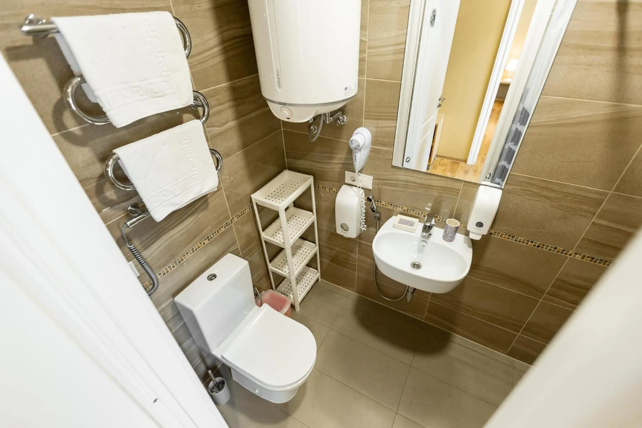 Toilet in Hotel Palanga Camping