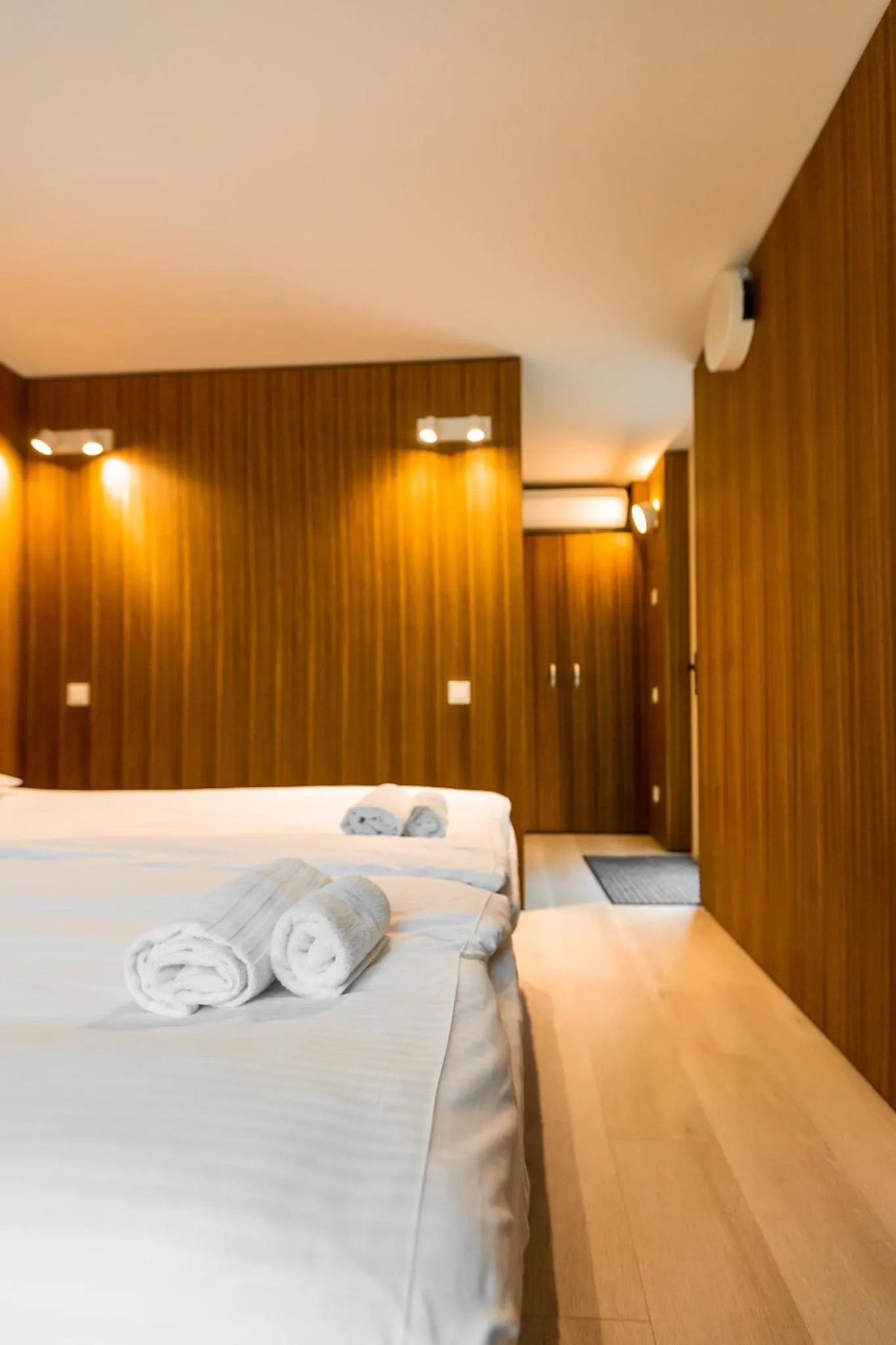 Bedroom, Bed in Hotel Palanga Camping