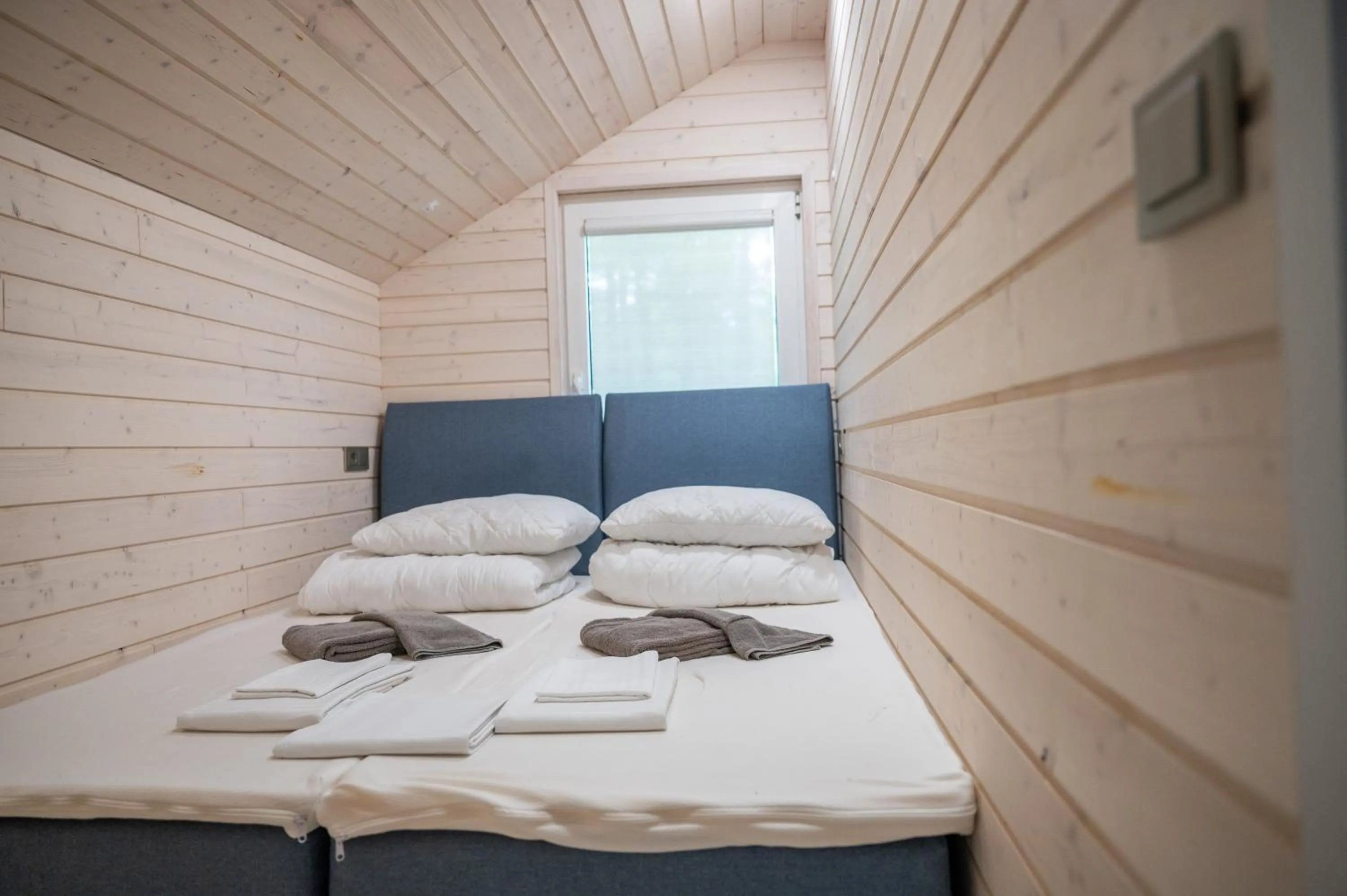 Bed in Hotel Palanga Camping